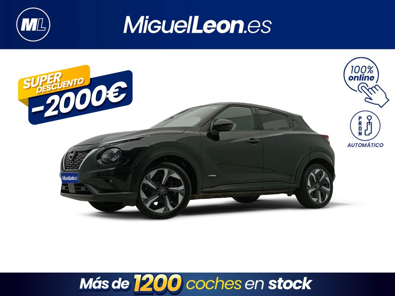 NISSAN Juke (1.6 Hybrid 105kW (145CV) N-Connecta) en Palmas, Las