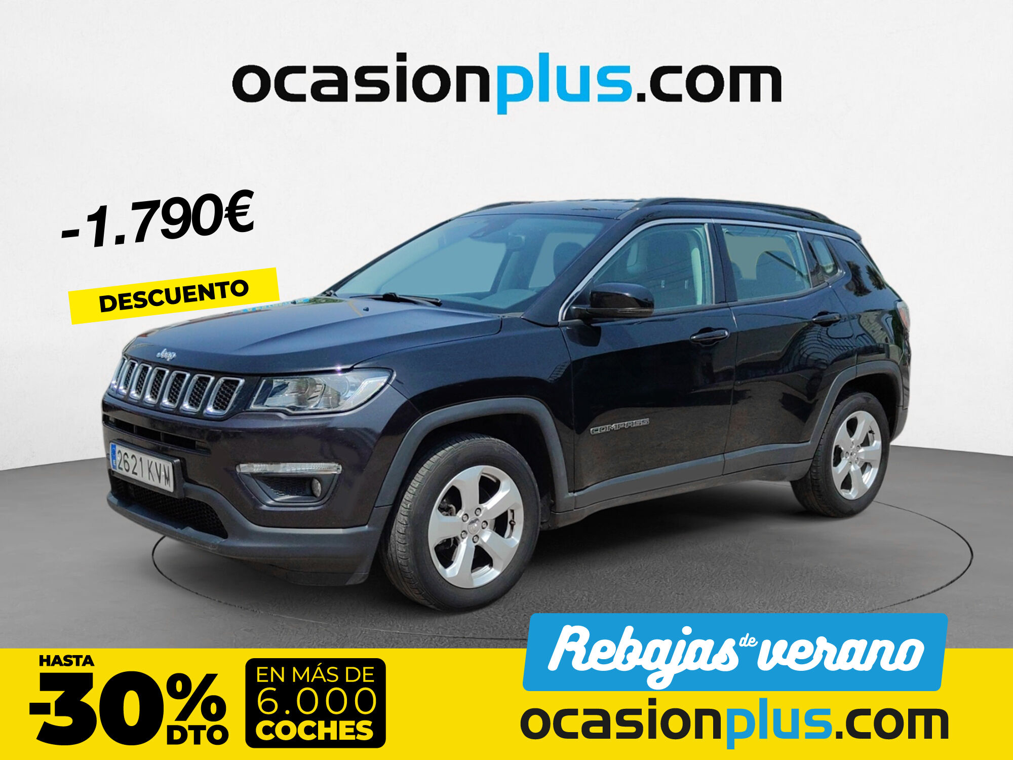 JEEP Compass (1.4 Multiair Longitude 4x2 103 kW (140 CV)) en Madrid