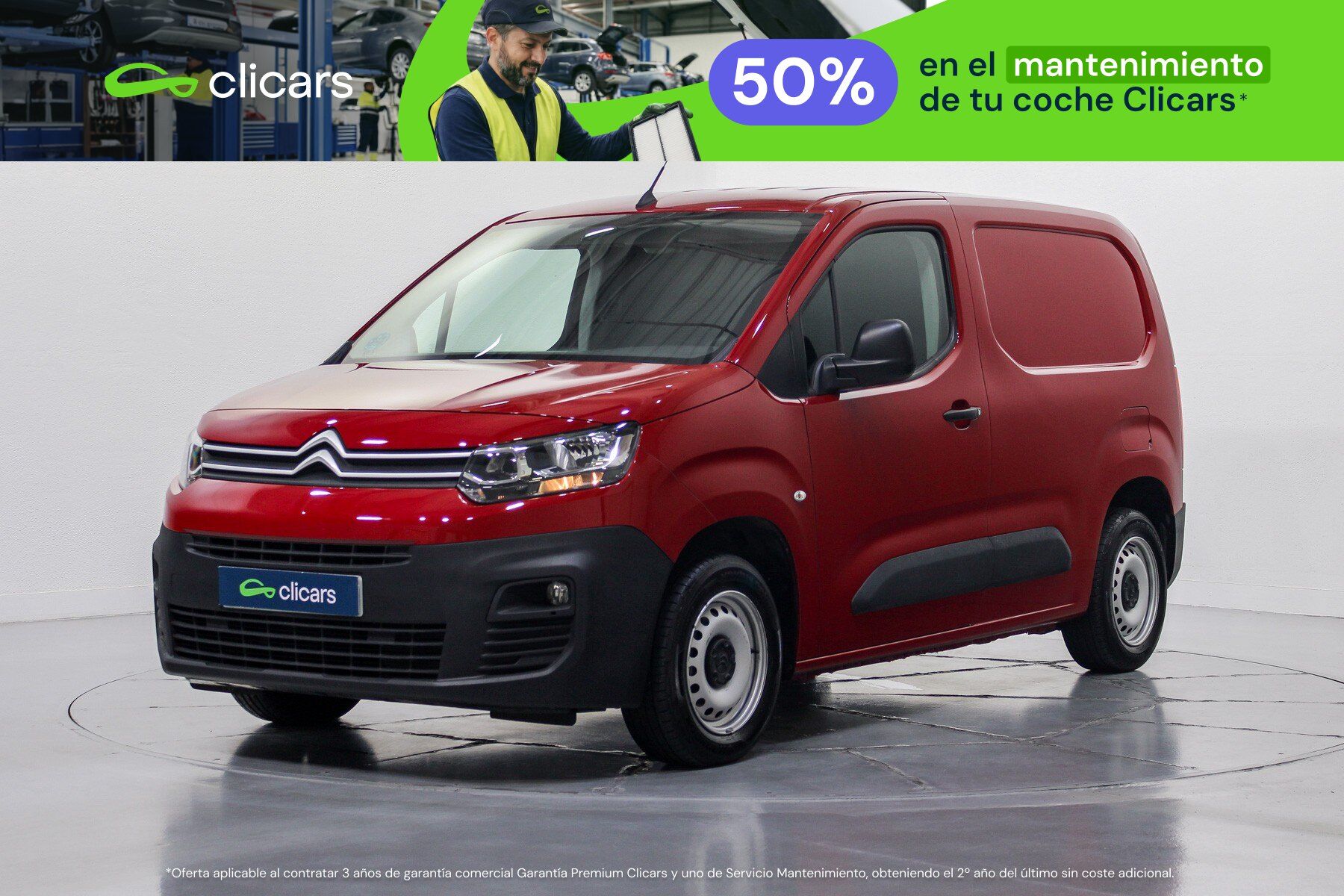 Foto del CITROEN Berlingo Van BlueHDi S&S Talla M Club 100