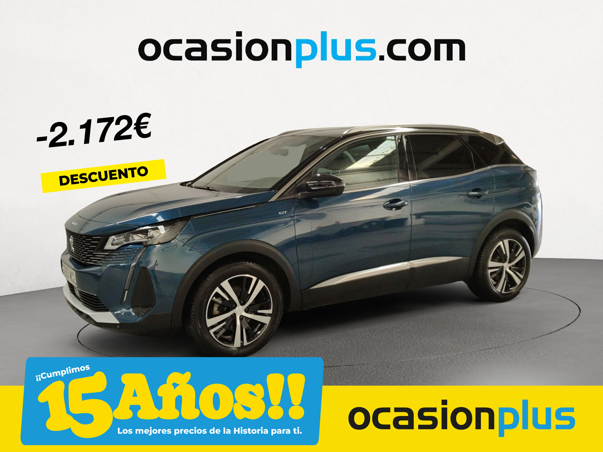 PEUGEOT 3008 (BlueHDi 130 S&S GT EAT8 96 kW (130 CV)) en Madrid