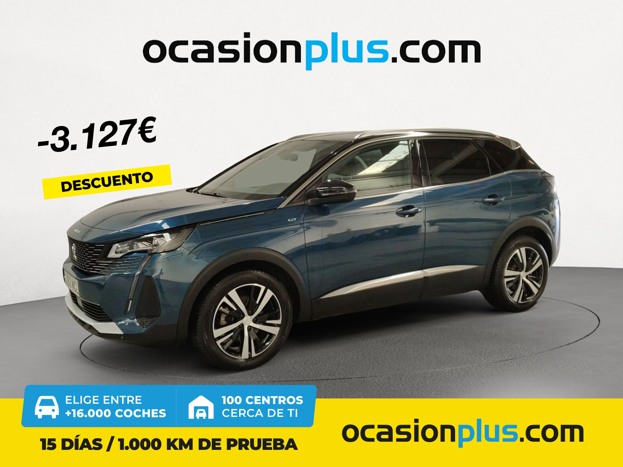 PEUGEOT 3008 (BlueHDi 130 S&S GT EAT8 96 kW (130 CV)) en Madrid