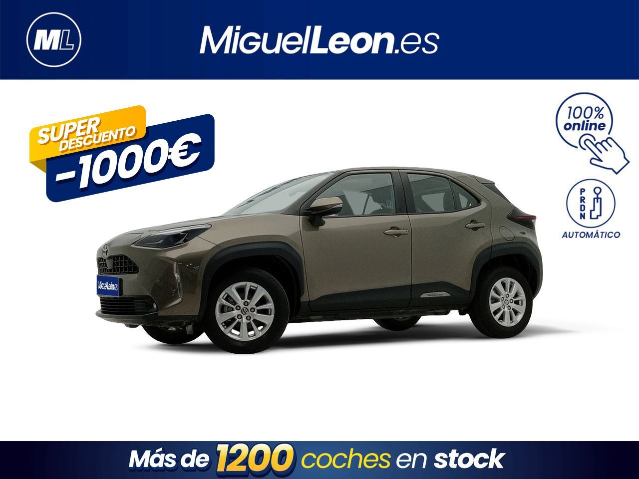 TOYOTA Yaris Cross (1.5 120H Active Tech) en Palmas, Las