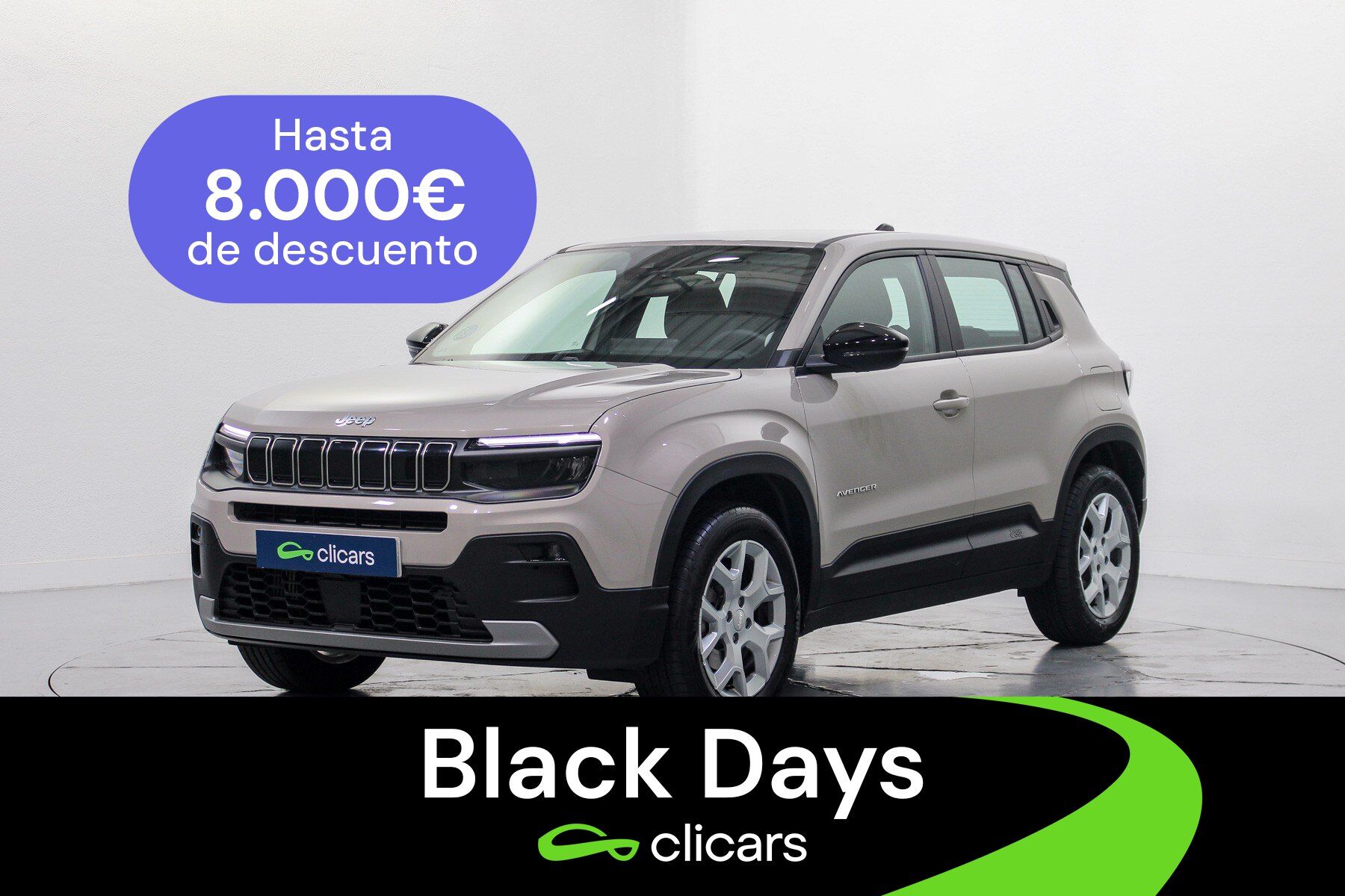 JEEP Avenger (Avenger 1.2 Ehybrid Altitude 74KW) en Madrid