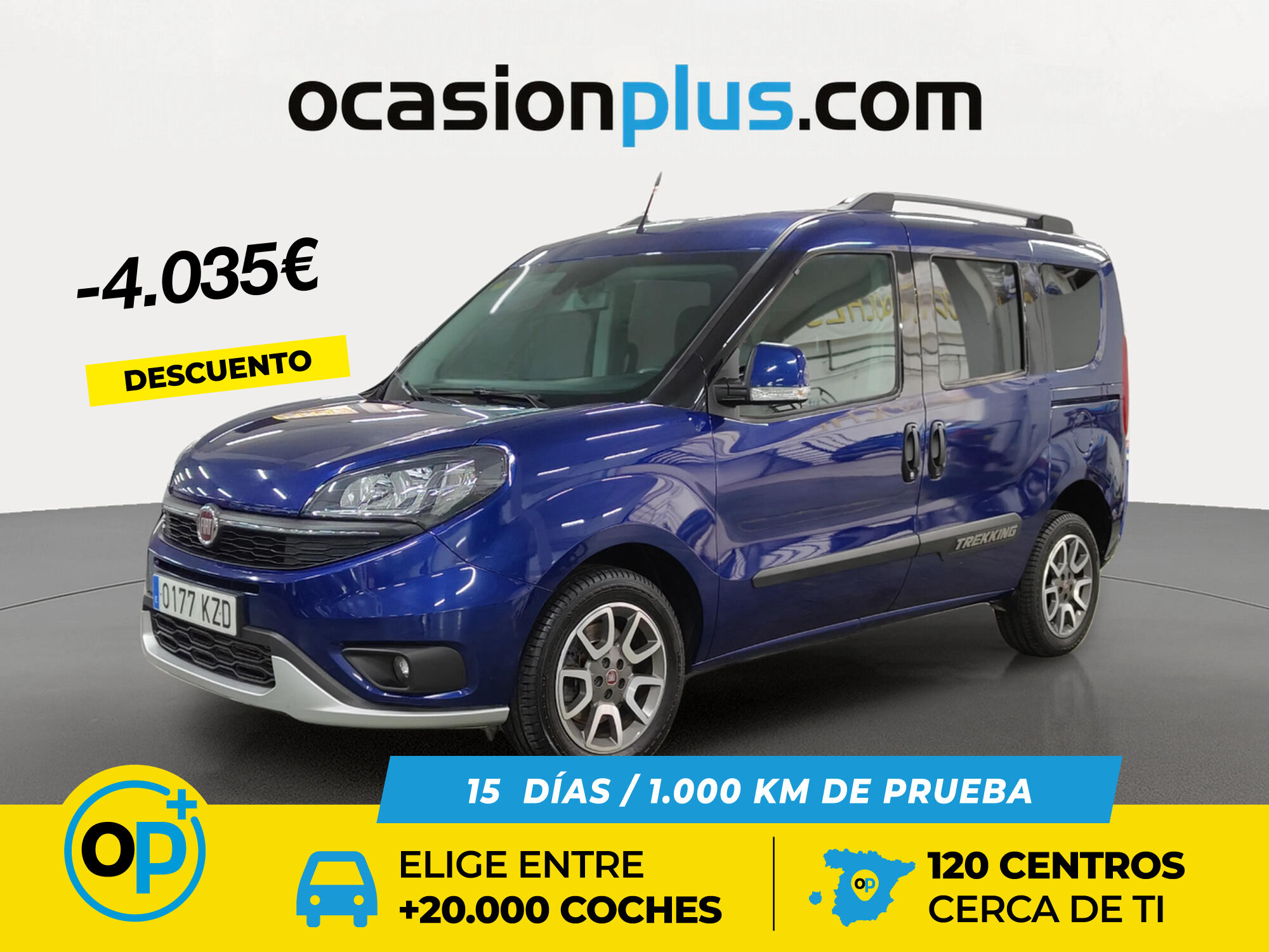 FIAT Dobló (Panorama 1.6 Multijet Trekking 88 kW (120 CV)) en Madrid