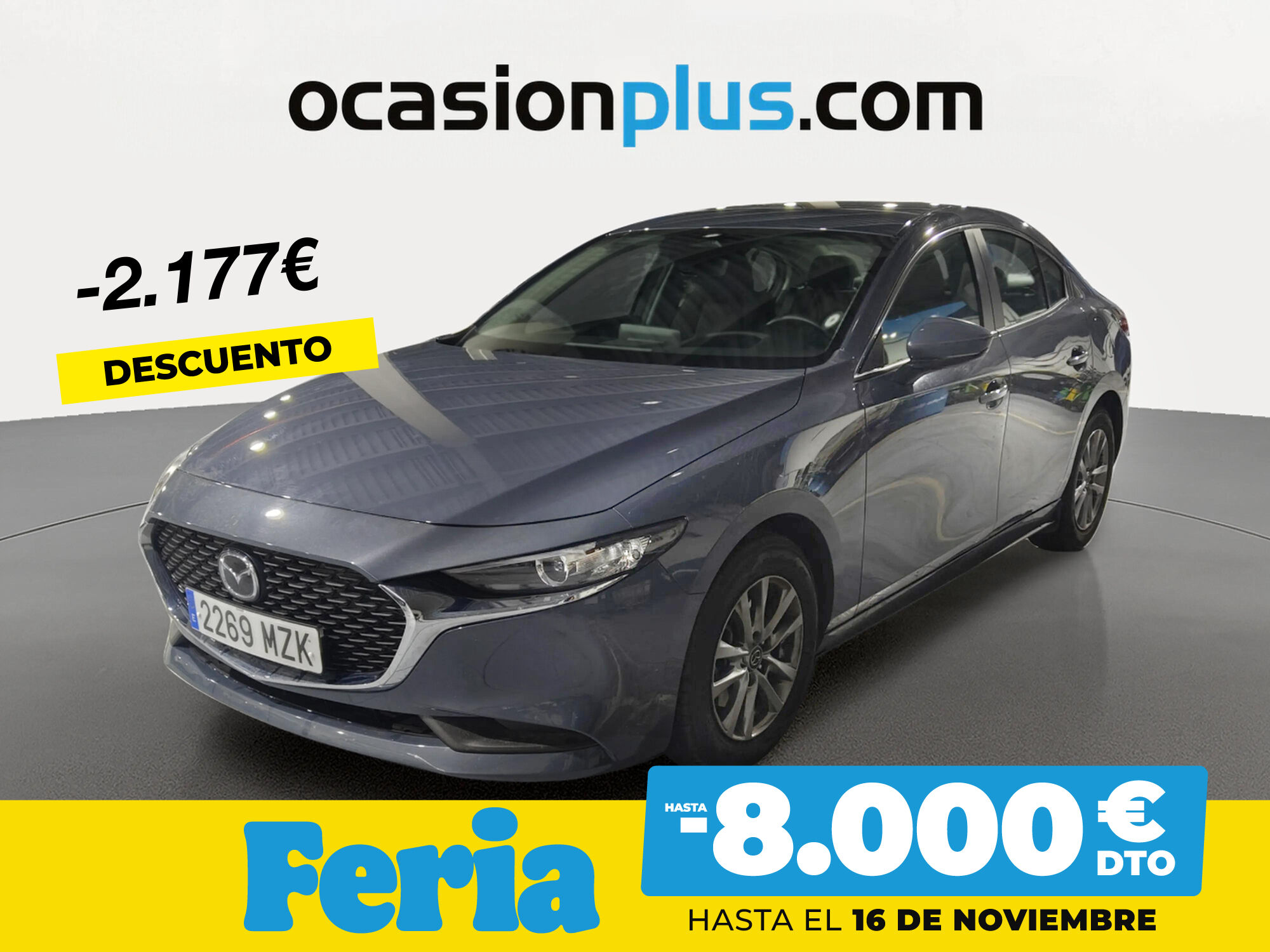 MAZDA Mazda3 (2.5L E-SKY G MHEV Prime-line 103 kW (140 CV)) en Madrid