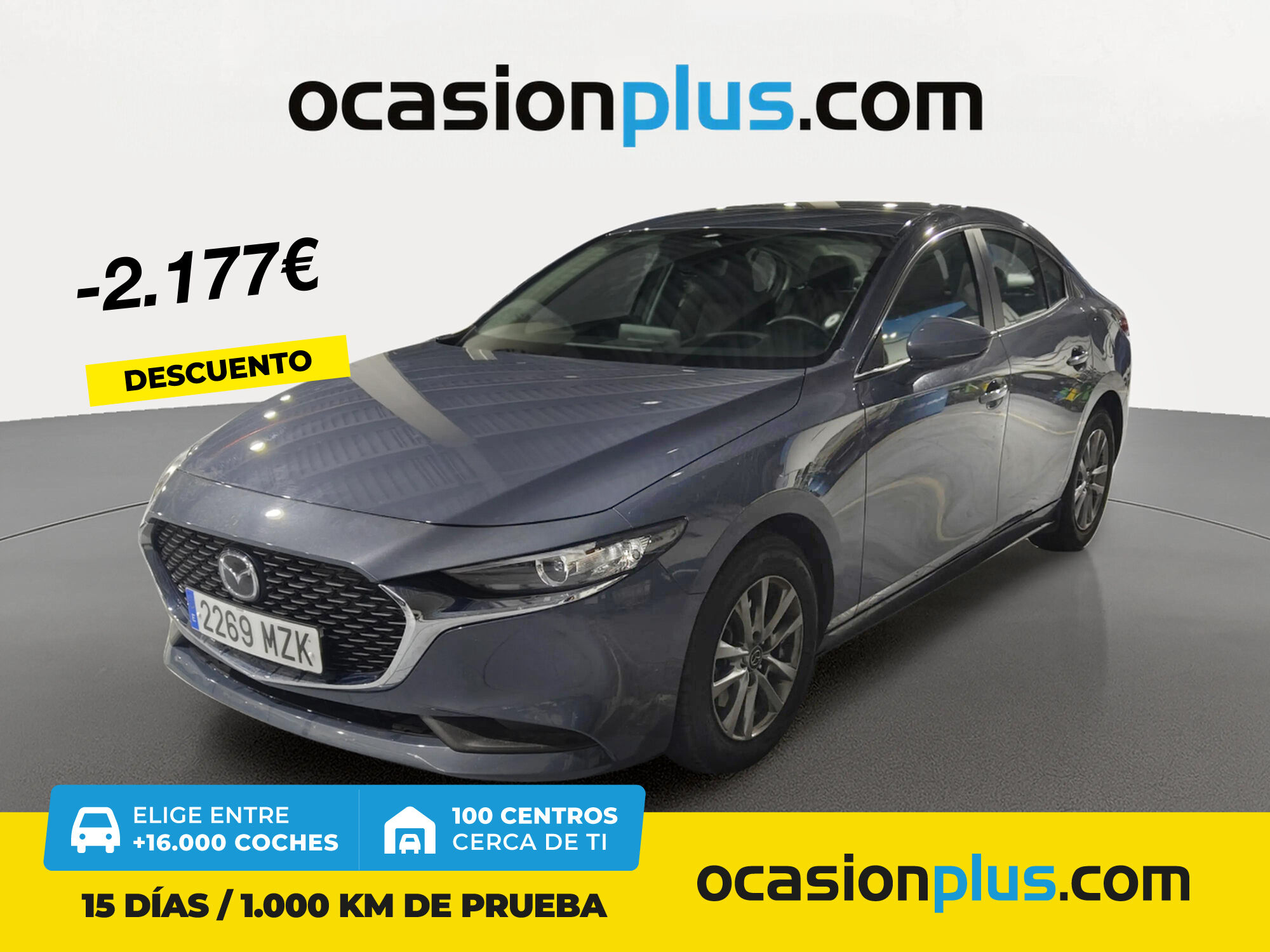 MAZDA Mazda3 (2.5L E-SKY G MHEV Prime-line 103 kW (140 CV)) en Madrid