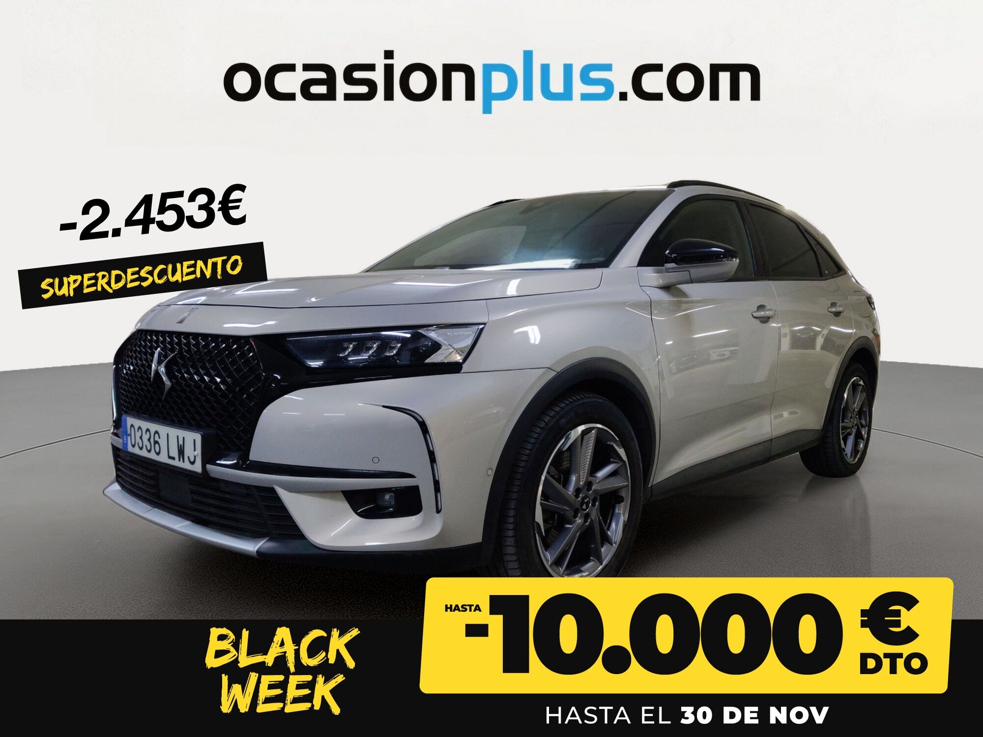 DS DS7 (E-Tense 225 Ligne Noire Auto 165 kW (225 CV)) en Madrid