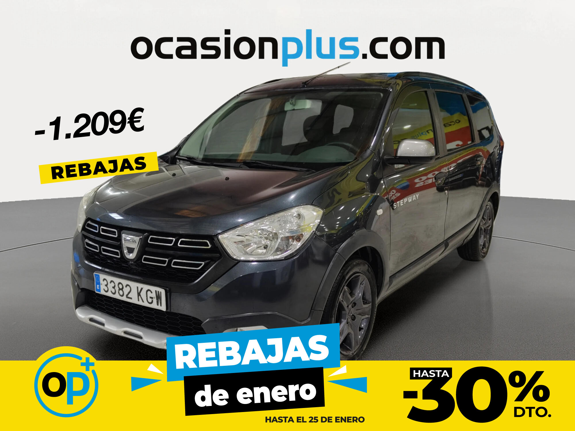 DACIA Lodgy (SL Trotamundos 1.5 dCi 79 kW (107 CV)) en Madrid