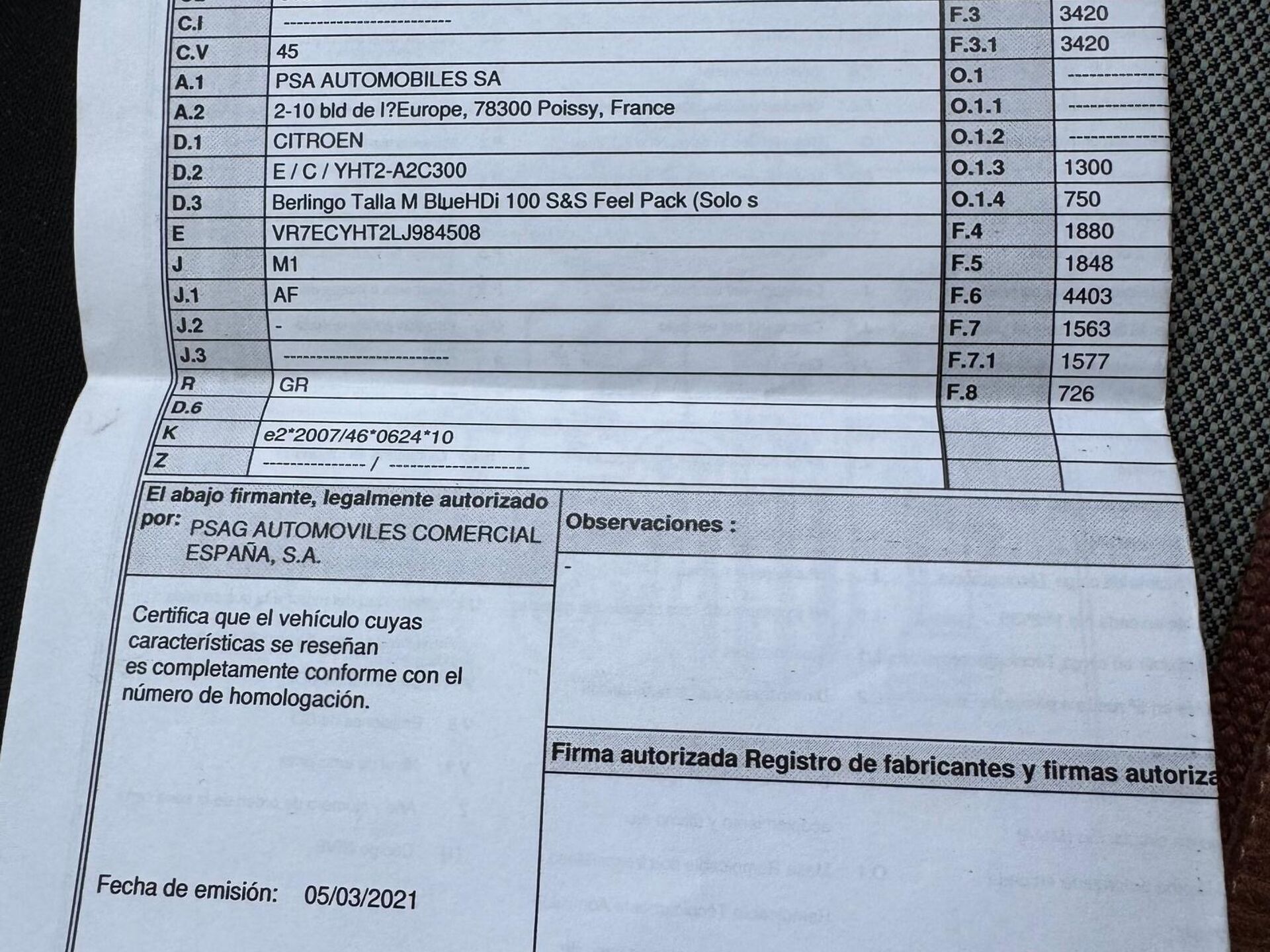 Imagen 2 de CITROEN Berlingo