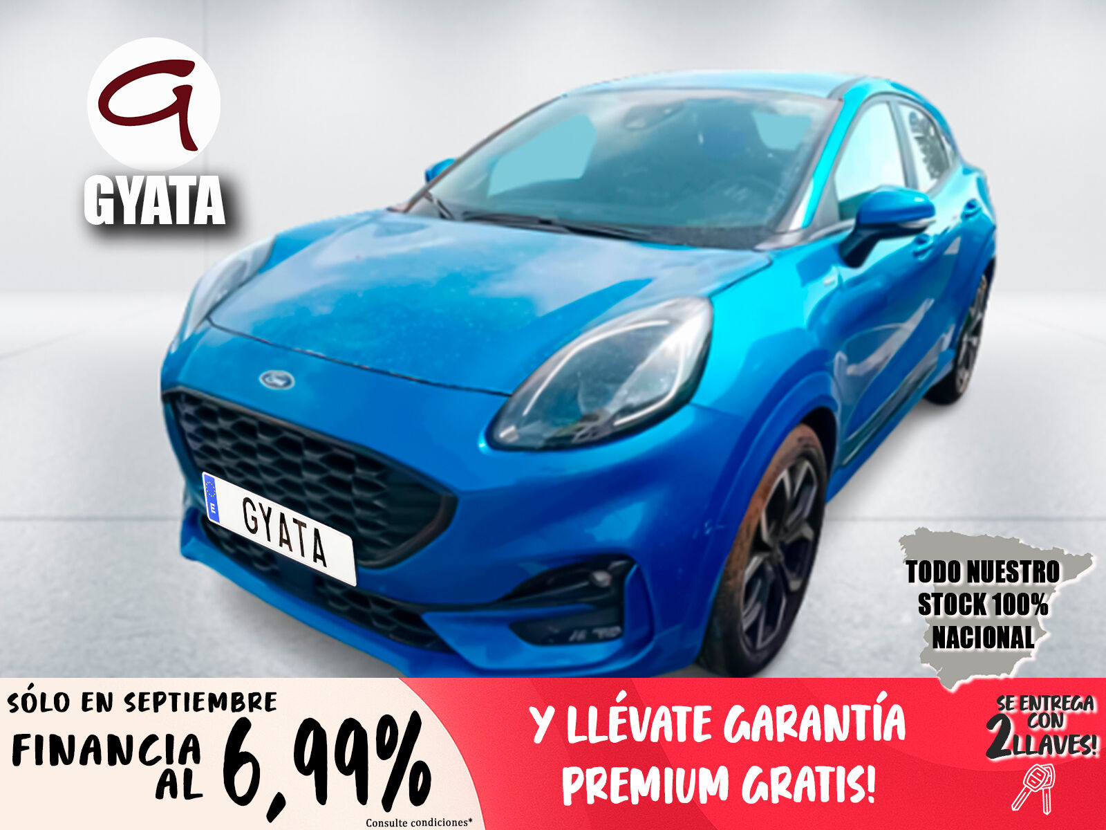 FORD Puma (1.0 EcoBoost MHEV ST-Line X Auto 92 kW (125 CV)) en Madrid
