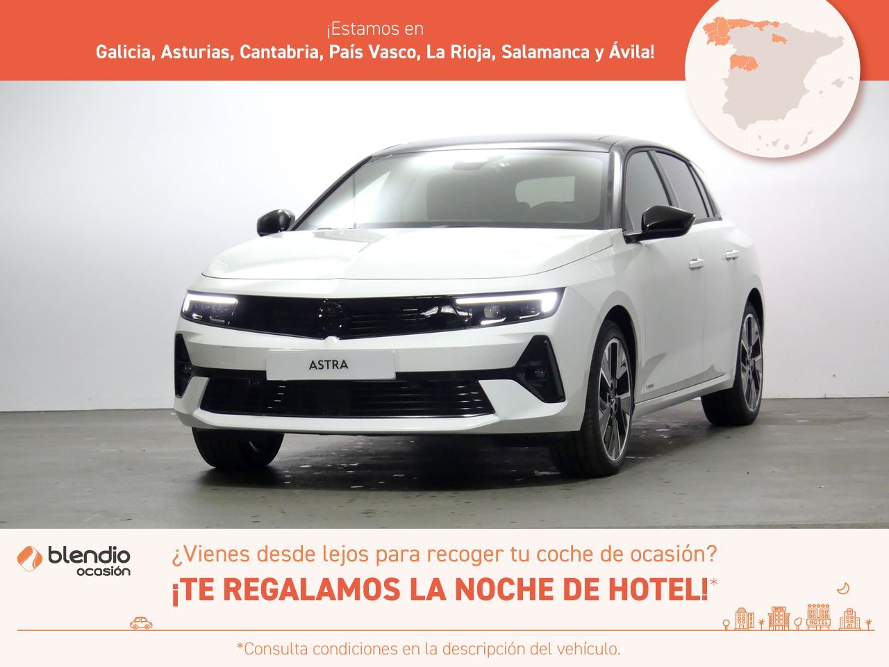 OPEL Astra (Electric 54kWh GS 156) en Cantabria