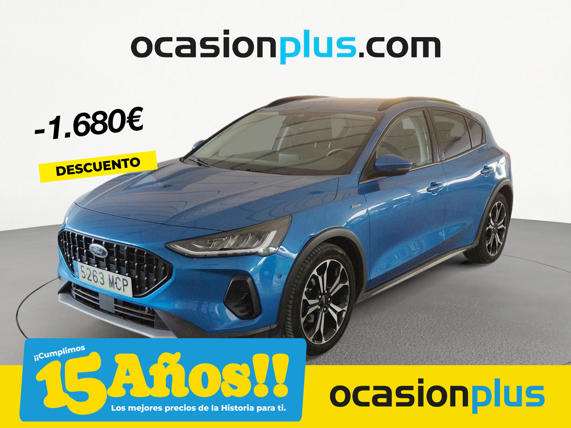 FORD Focus (1.0 Ecoboost MHEV Active 114 kW (155 CV)) en Madrid