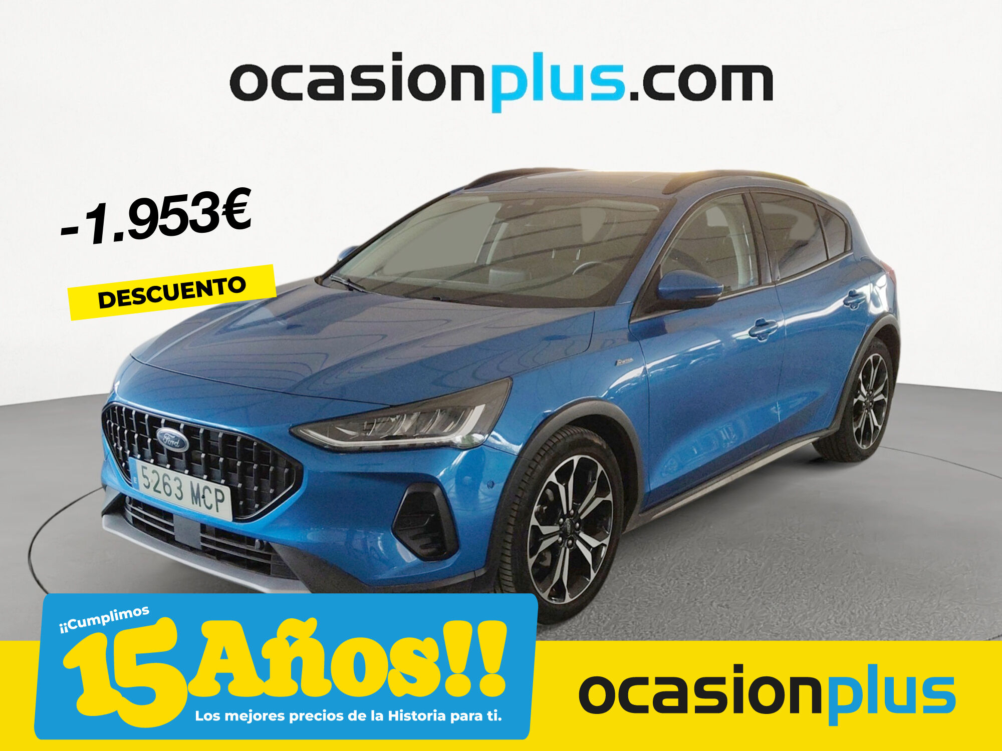 FORD Focus (1.0 Ecoboost MHEV Active 114 kW (155 CV)) en Madrid