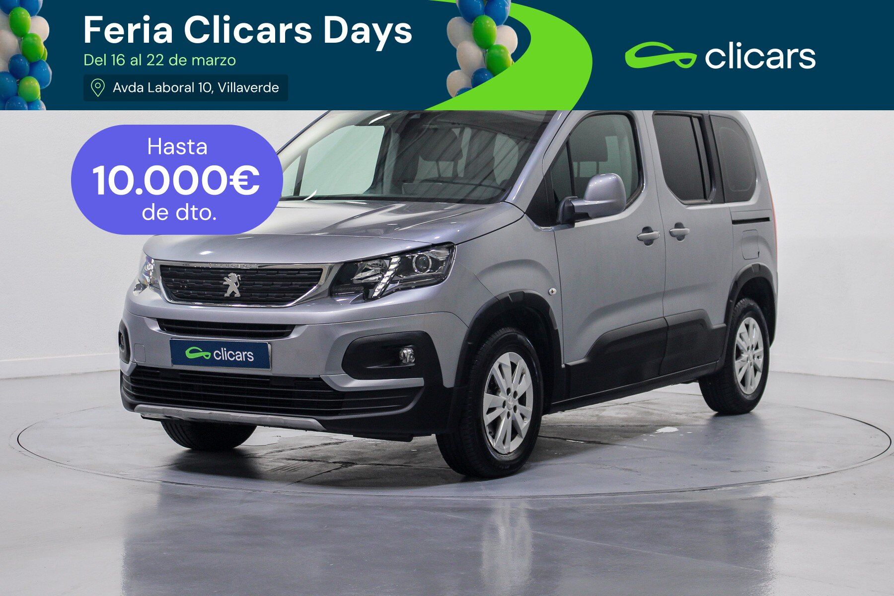 Foto del PEUGEOT Rifter 1.5BlueHDi S&S Standard Allure EAT8 130