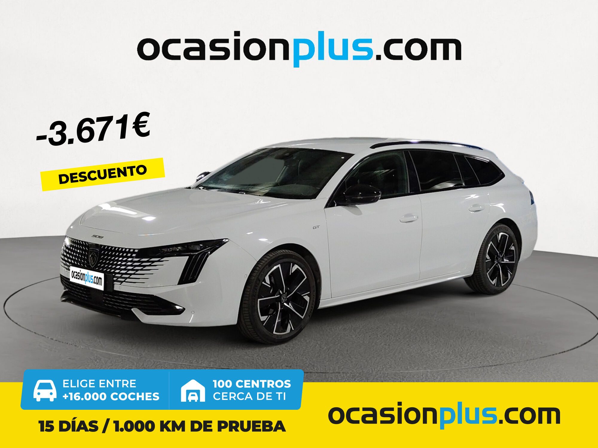 PEUGEOT 508 (BlueHDi 130 S&S GT EAT8 96 kW (130 CV)) en Madrid