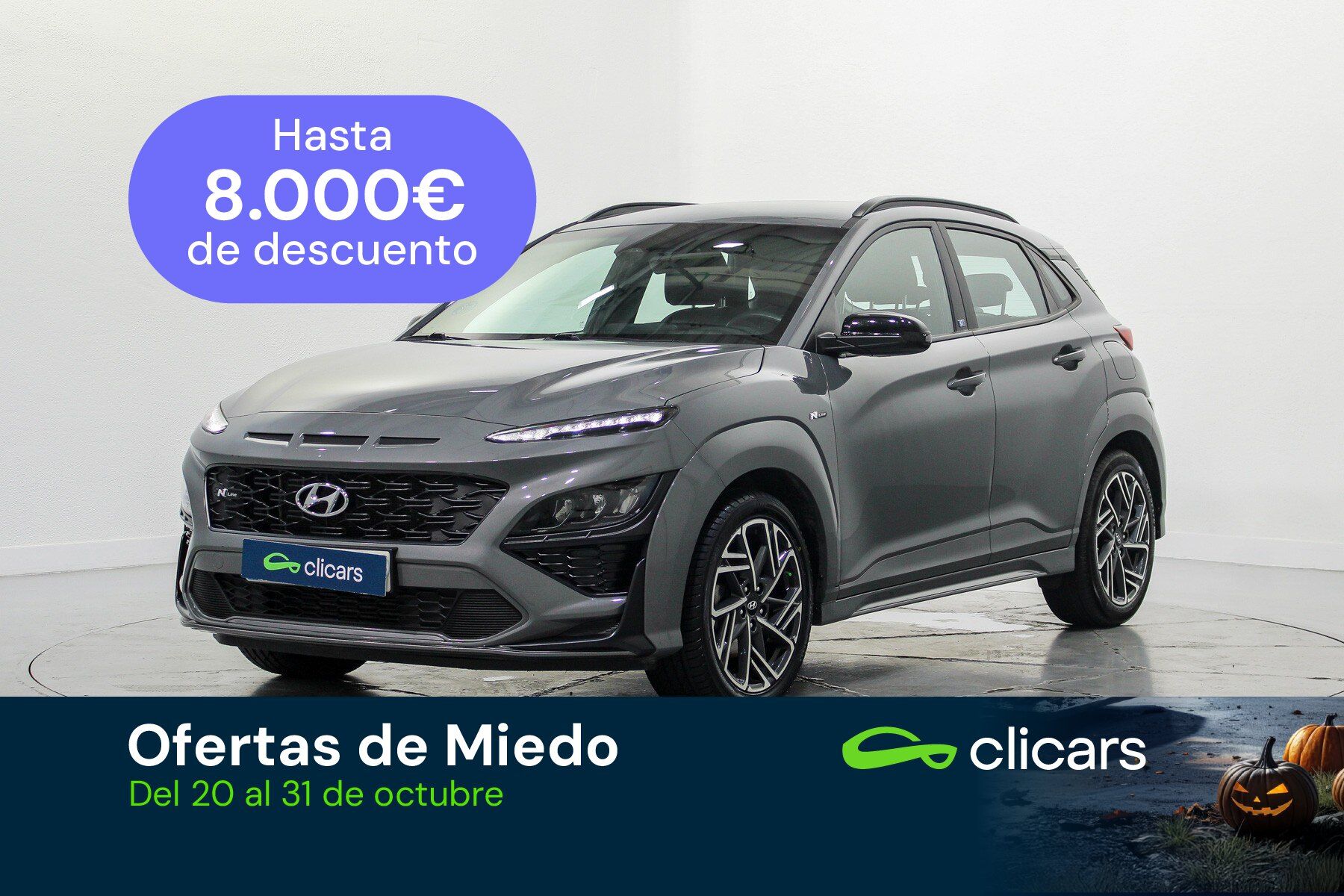 HYUNDAI Kona (Kona 1.0 TGDI Nline 30 Aniversario 4x2) en Madrid