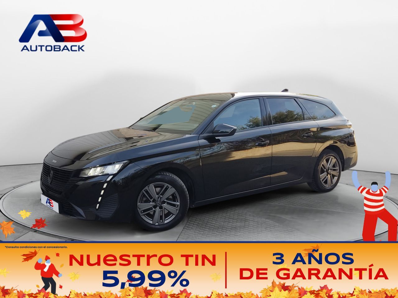 PEUGEOT 308 (SW Active Pack BlueHDi 130 S&S EAT8) en Madrid