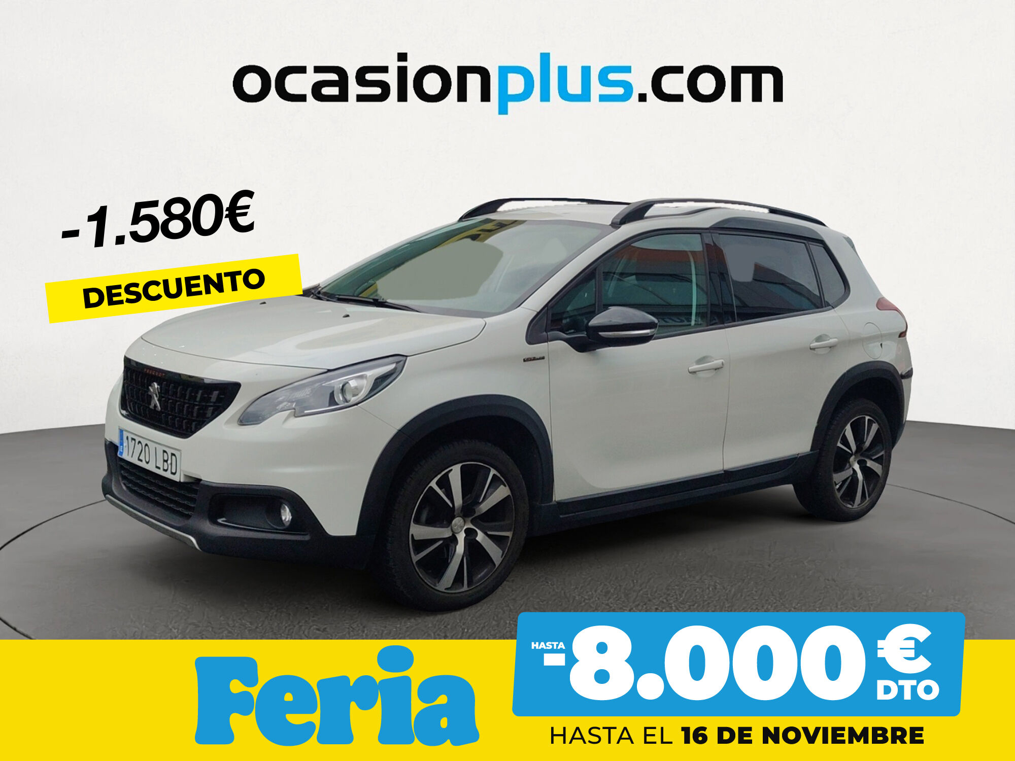PEUGEOT 2008 (BlueHDi 100 GT Line 74 kW (100 CV)) en Madrid