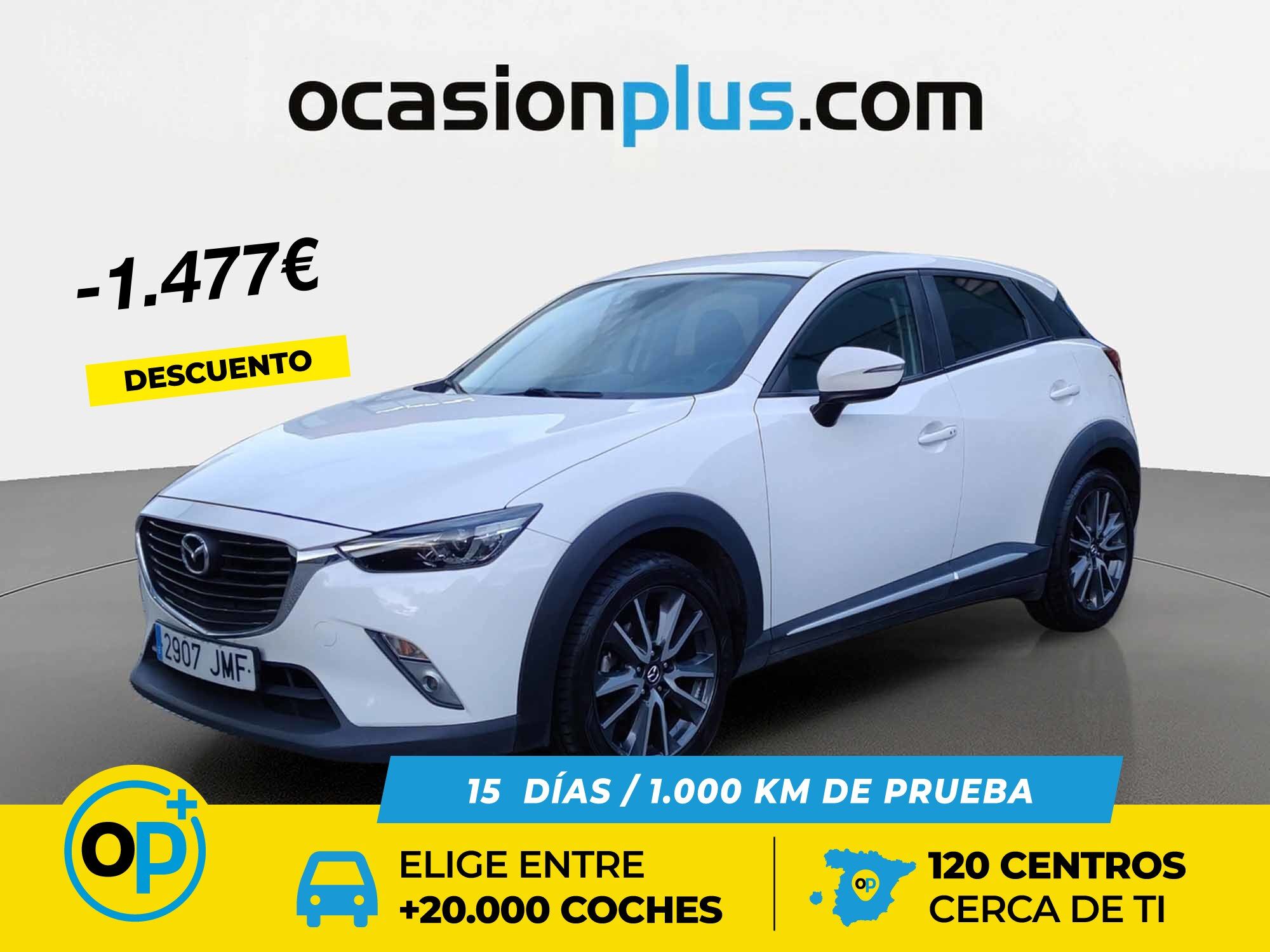 MAZDA CX-3 (1.5 DE SKYACTIV Luxury 4WD AT 77 kW (105 CV)) en Madrid