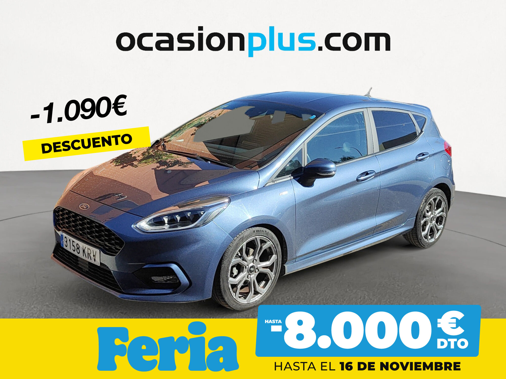 FORD Fiesta (1.0 EcoBoost S&S ST-Line 74 kW (100 CV)) en Madrid