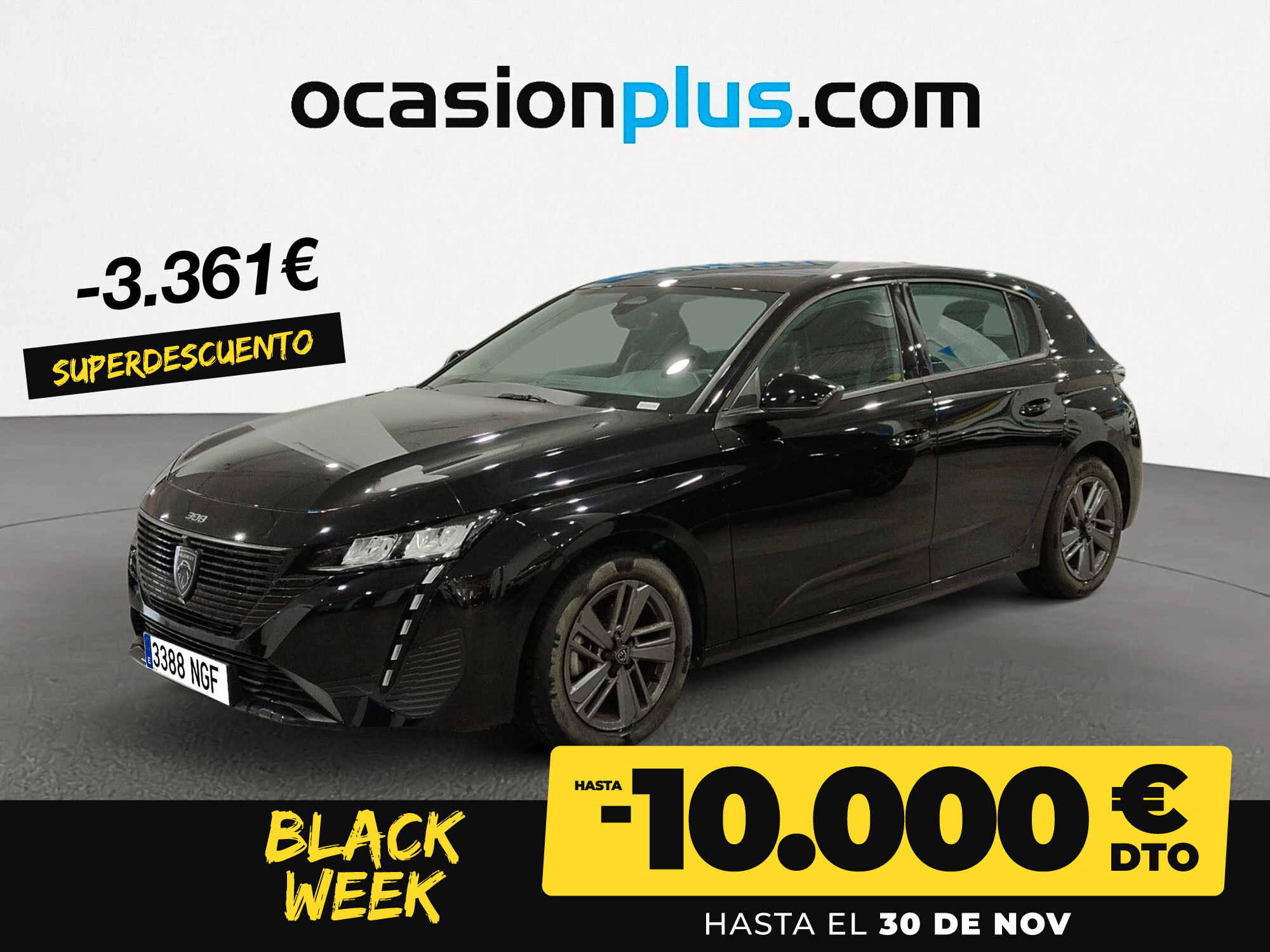 PEUGEOT 308 (PureTech 130 S&S Active Pack EAT8 96 kW (130 CV)) en Madrid