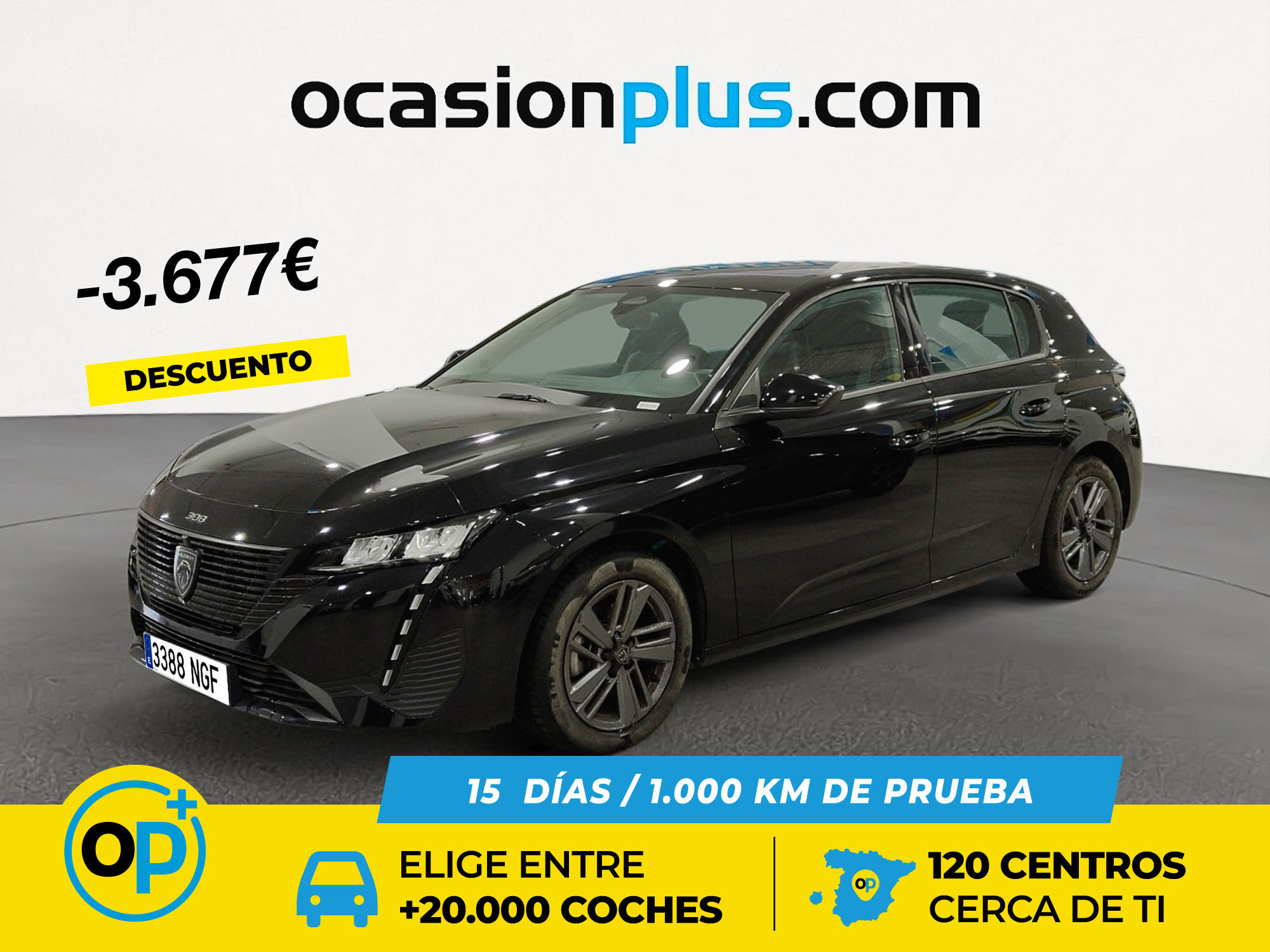PEUGEOT 308 (PureTech 130 S&S Active Pack EAT8 96 kW (130 CV)) en Madrid