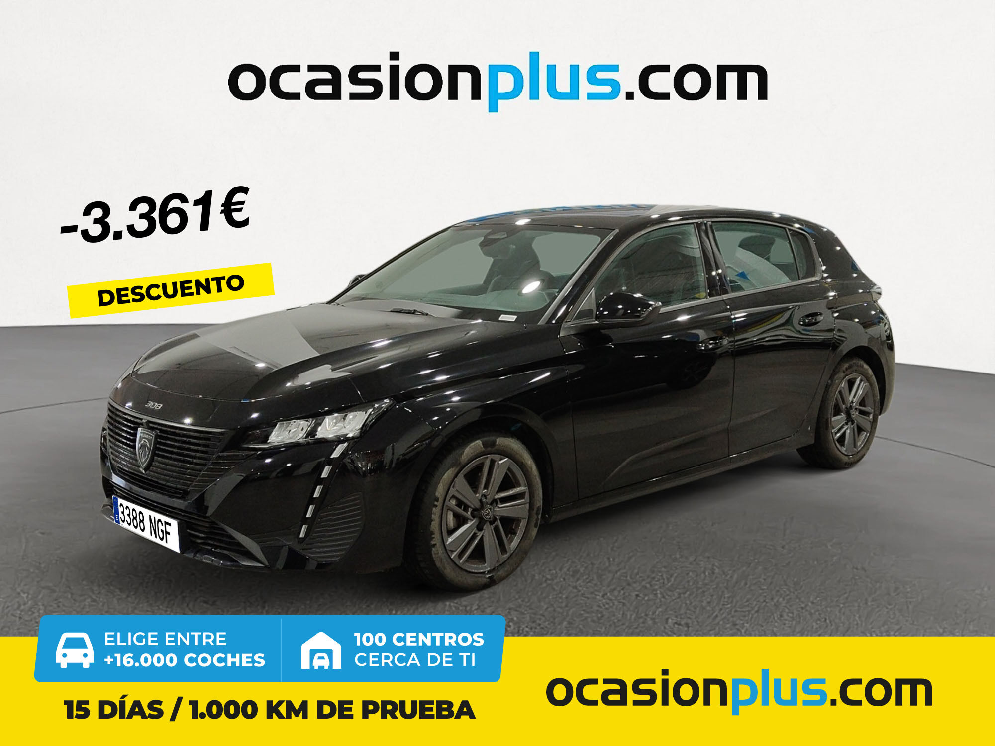 PEUGEOT 308 (PureTech 130 S&S Active Pack EAT8 96 kW (130 CV)) en Madrid