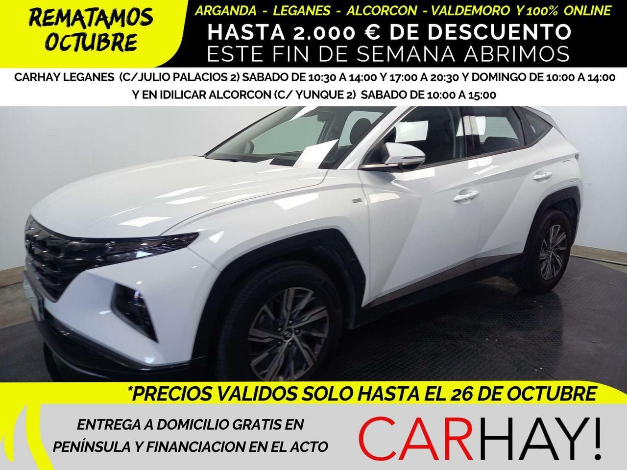 HYUNDAI Tucson (1.6 CRDI 100KW (136CV) 48V MAXX DCT) en Madrid