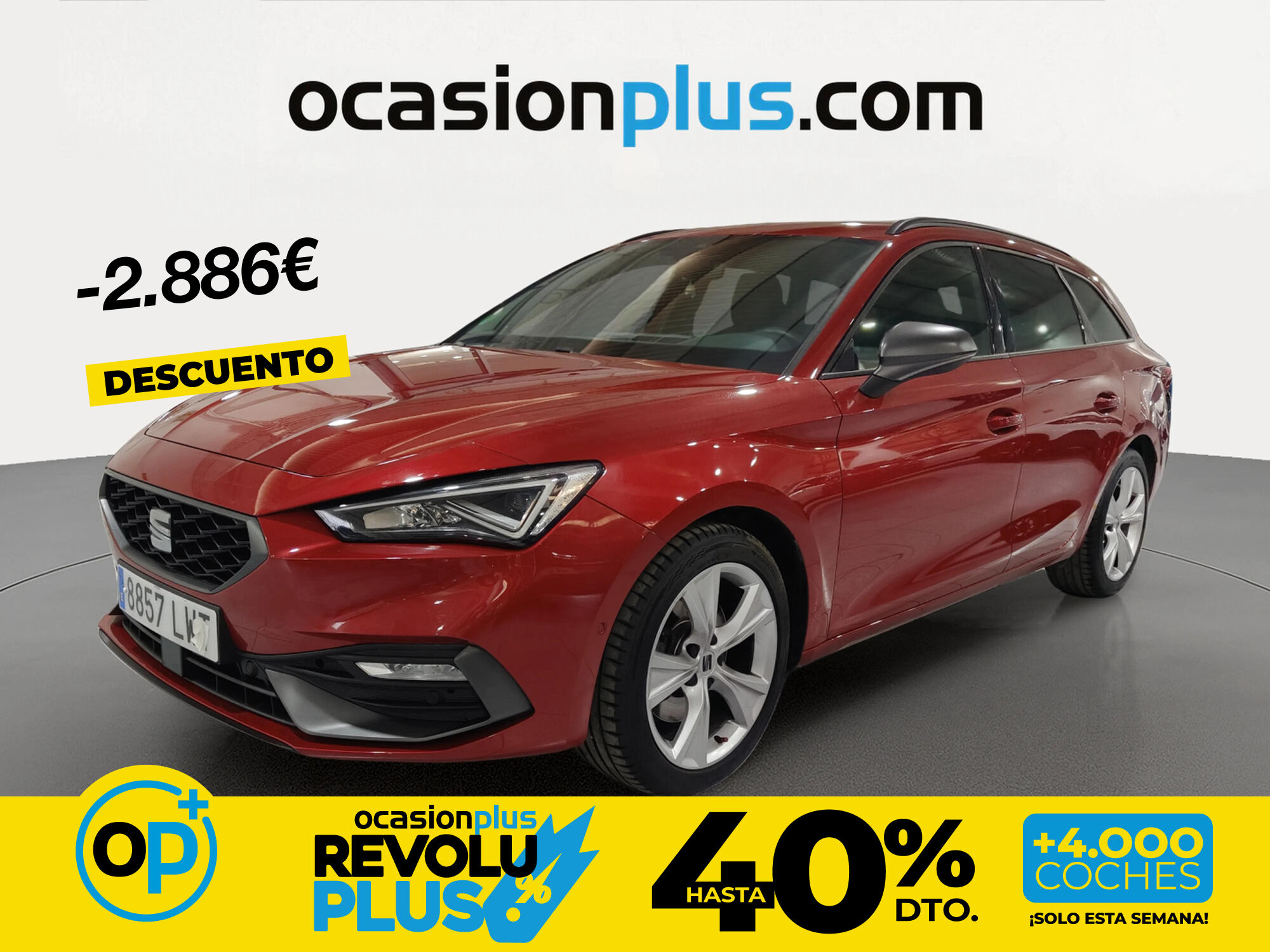 Foto del SEAT León ST 2.0TDI CR S&S FR DSG-7 150