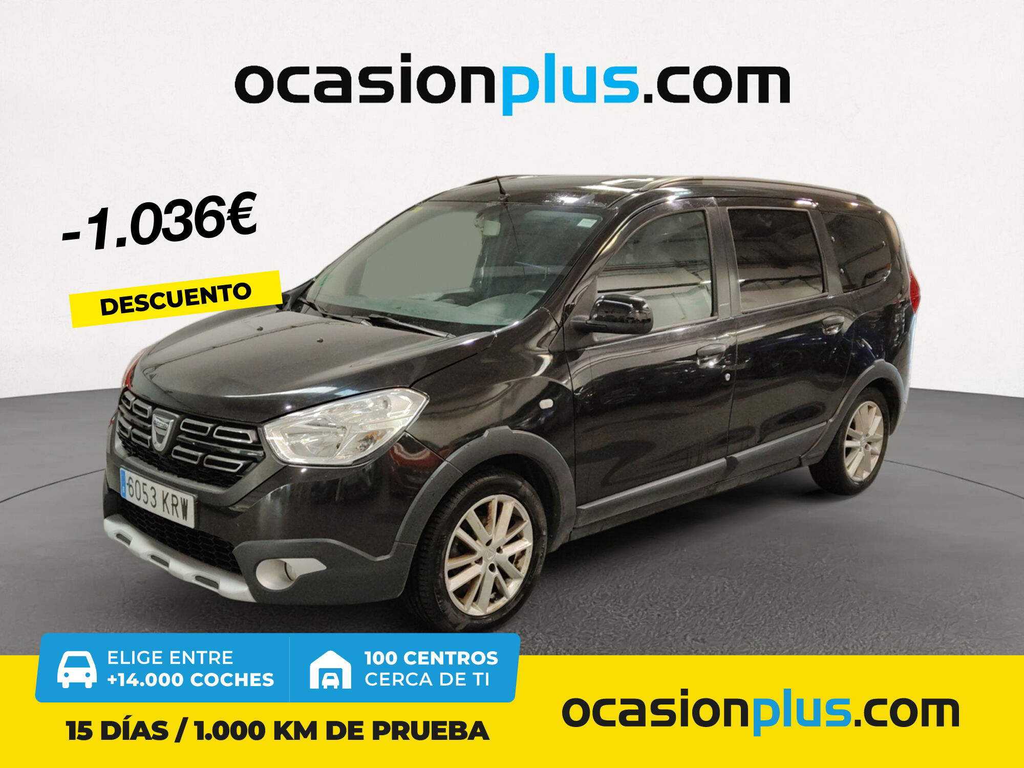 DACIA Lodgy (Serie Limitada Nómada 1.6 75 kW (100 CV) 7 Plazas) en Madrid