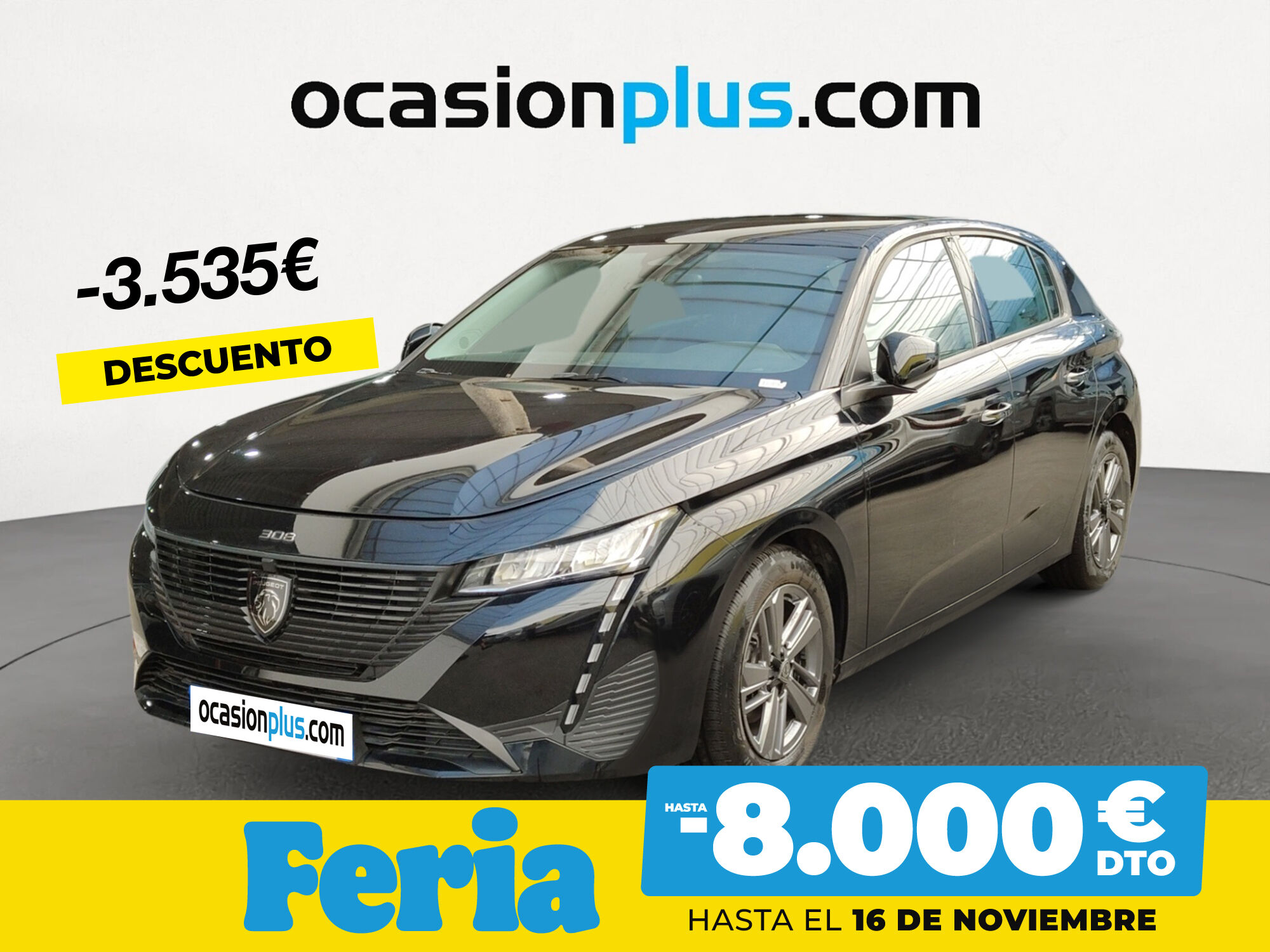 PEUGEOT 308 (PureTech 130 S&S Active Pack EAT8 96 kW (130 CV)) en Madrid