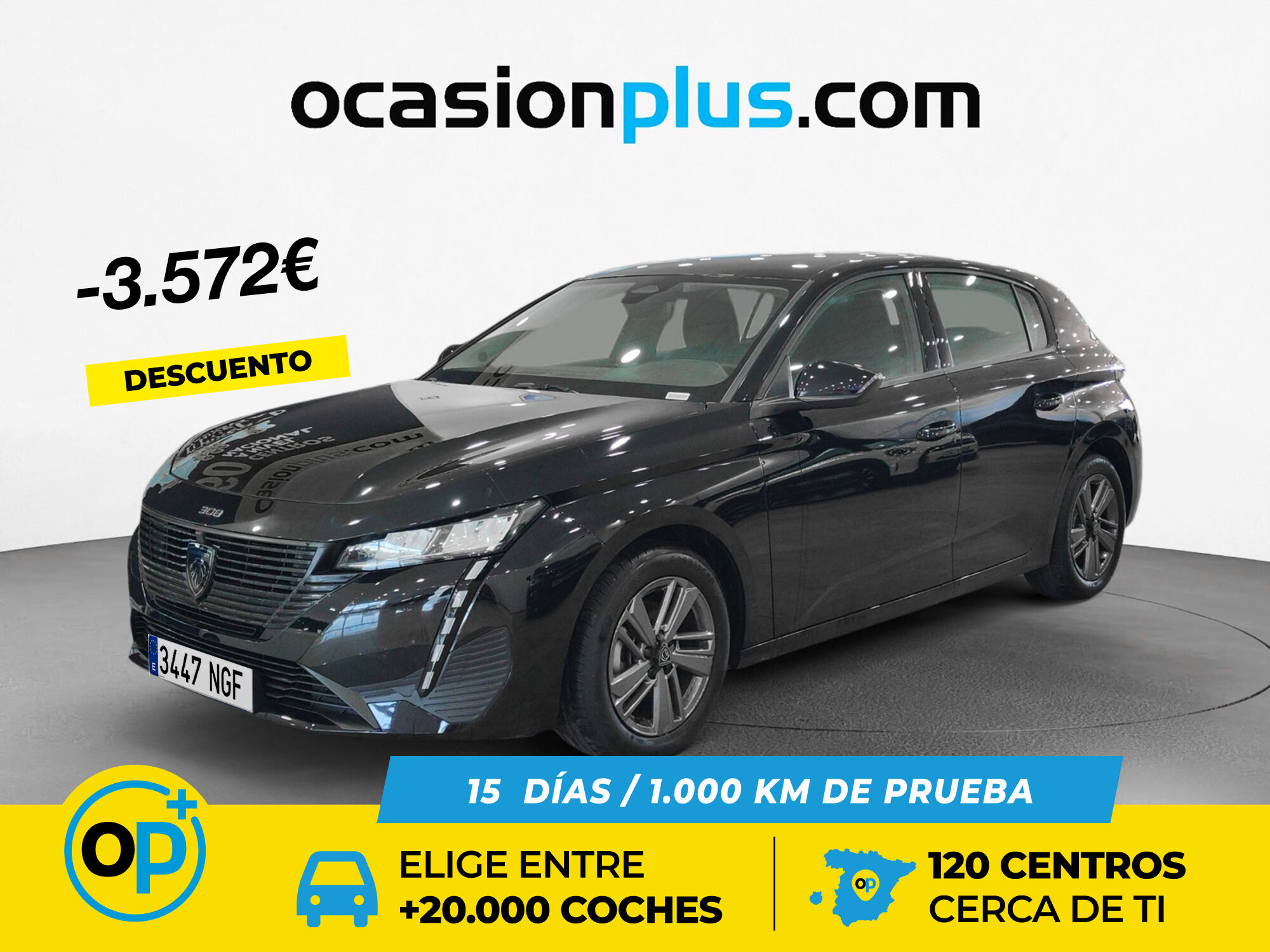PEUGEOT 308 (PureTech 130 S&S Active Pack EAT8 96 kW (130 CV)) en Madrid