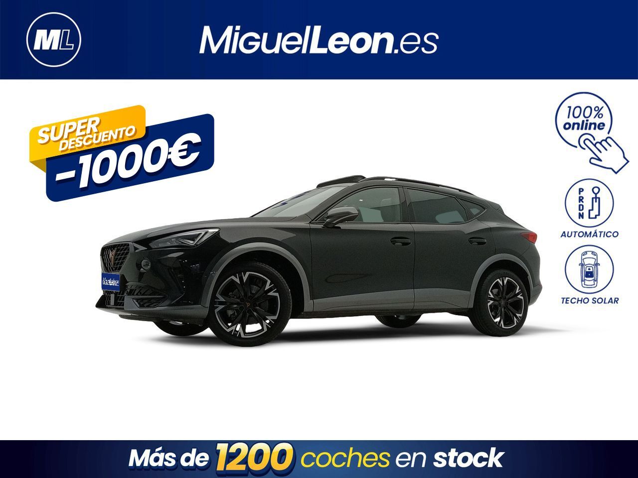 CUPRA Formentor (1.5 TSI 110kW (150 CV) DSG) en Palmas, Las