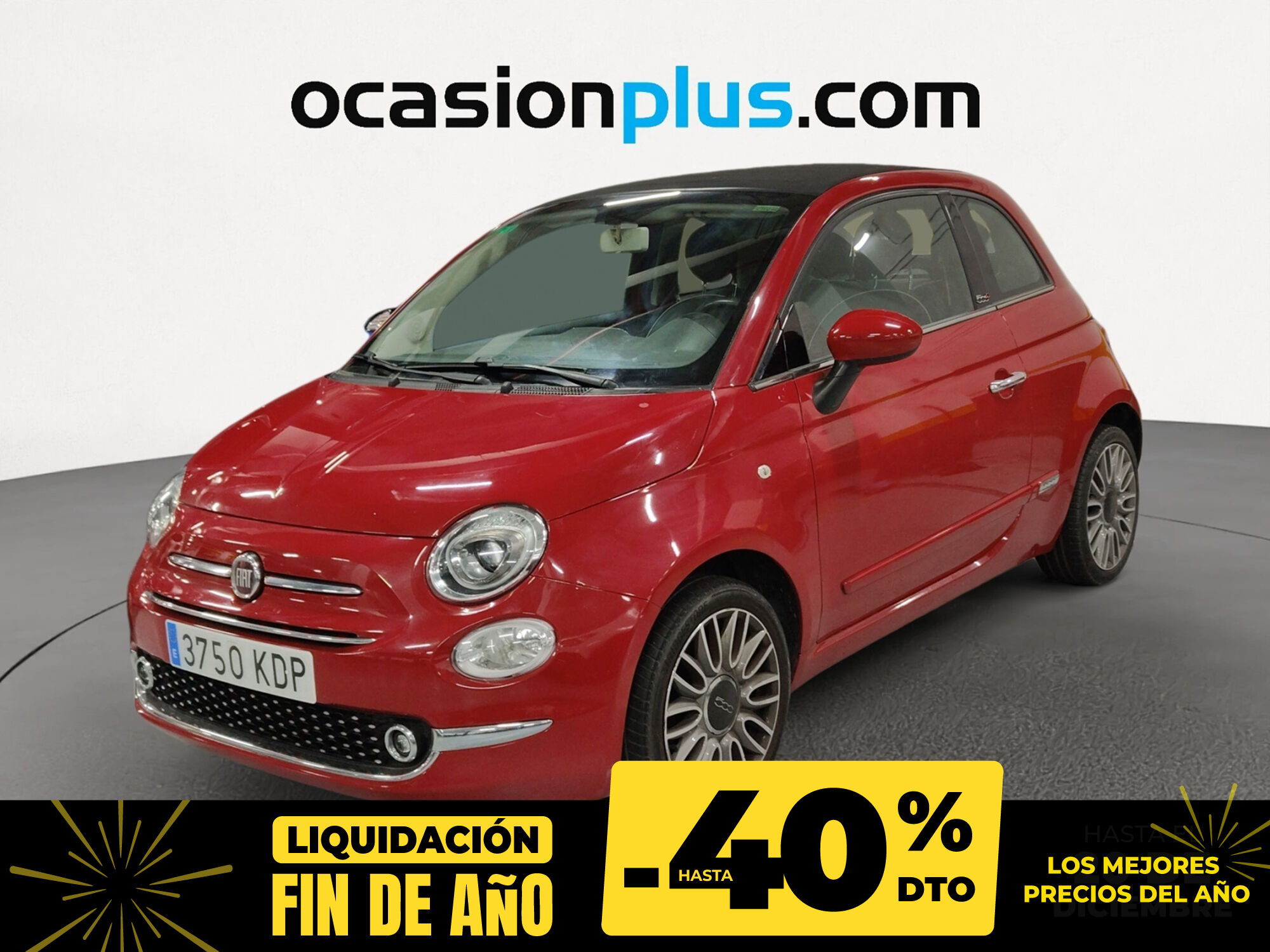 FIAT 500 (1.2 8v Cabrio Lounge 51 kW (69 CV)) en Madrid