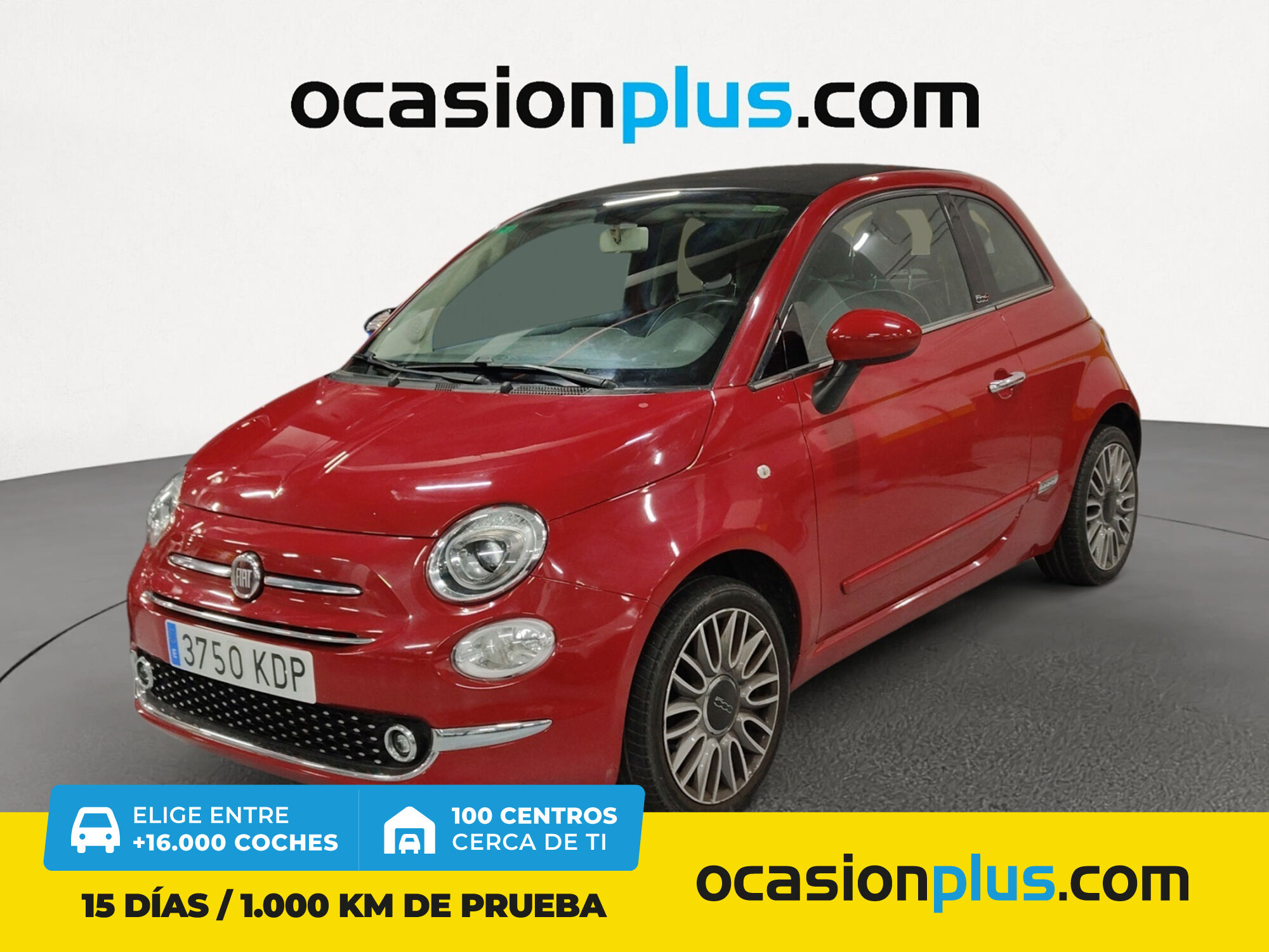 FIAT 500 (1.2 8v Cabrio Lounge 51 kW (69 CV)) en Madrid