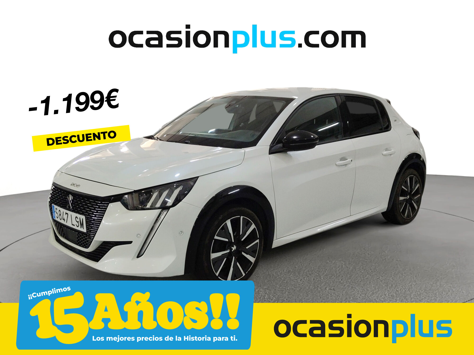 PEUGEOT 208 (PureTech 100 GT 75 kW (100 CV)) en Madrid
