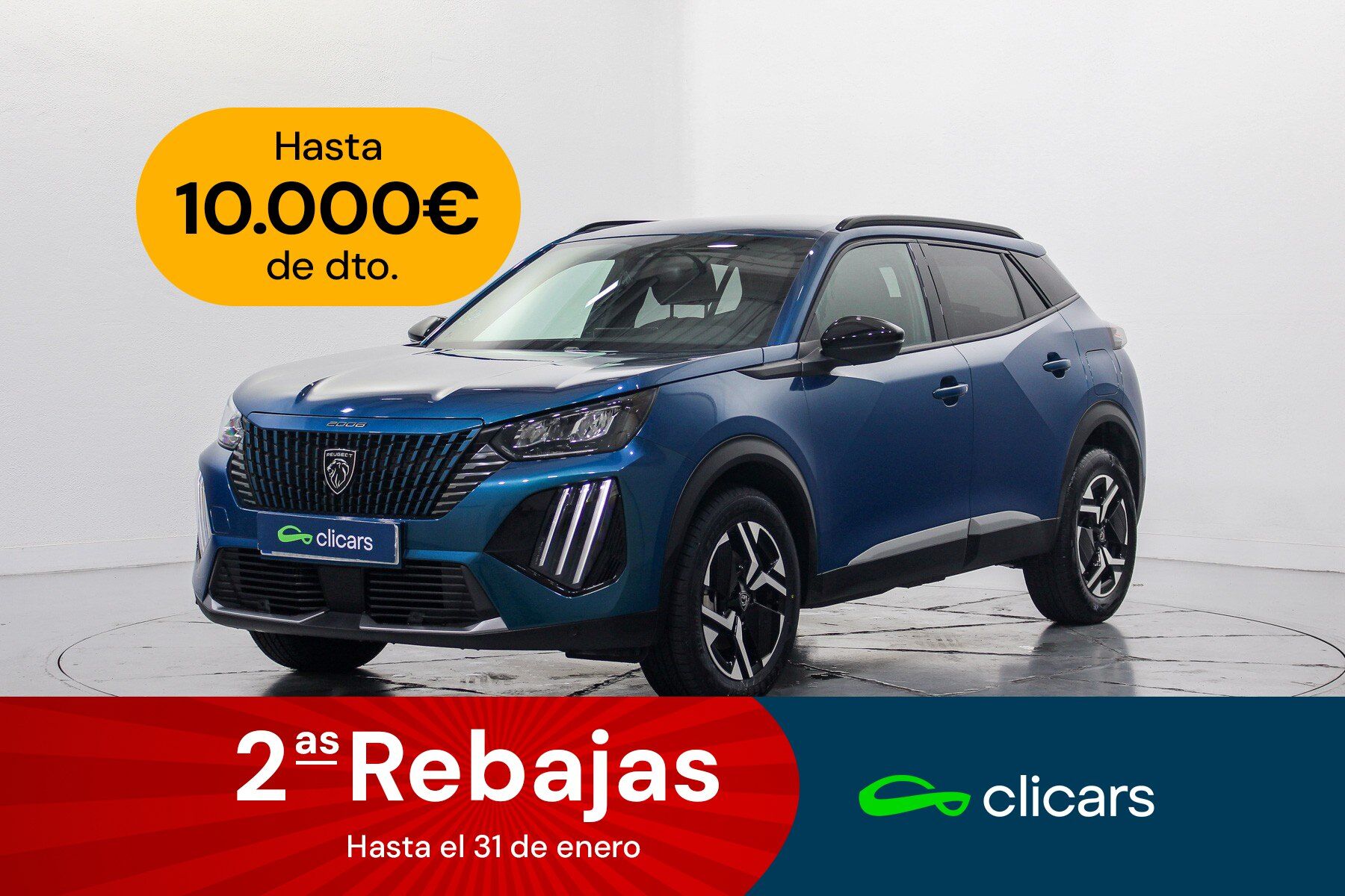 PEUGEOT 2008 (2008 Hybrid 136 Allure eDCS6) en Madrid