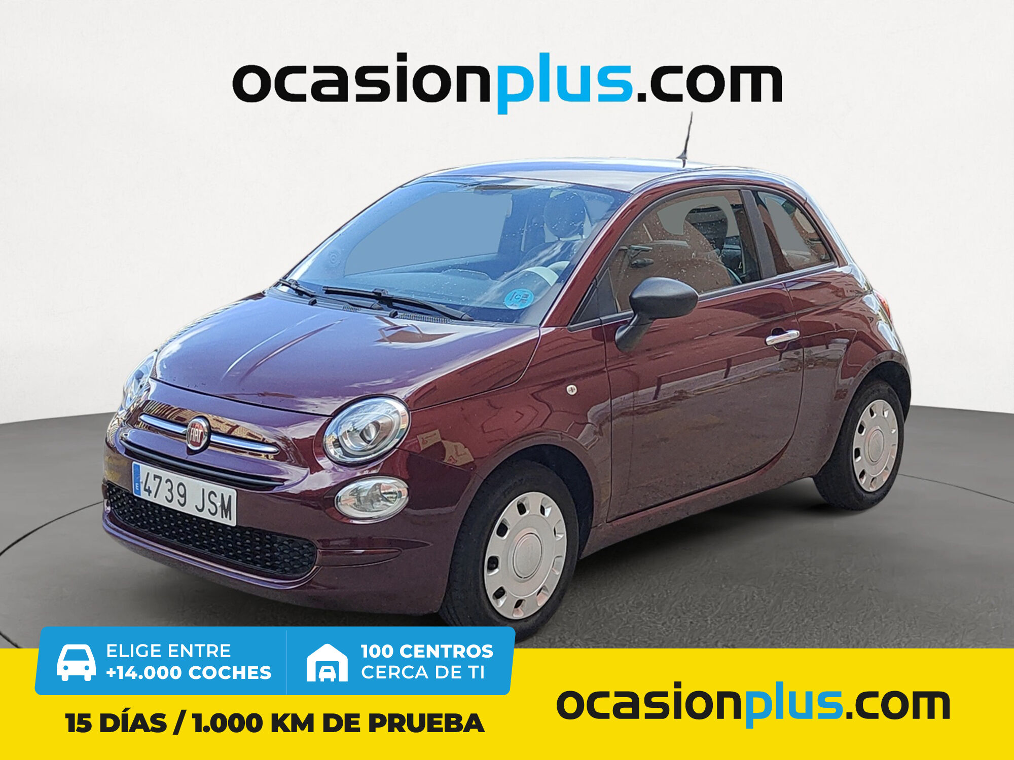 FIAT 500 (1.2 Pop 51 kW (69 CV)) en Madrid