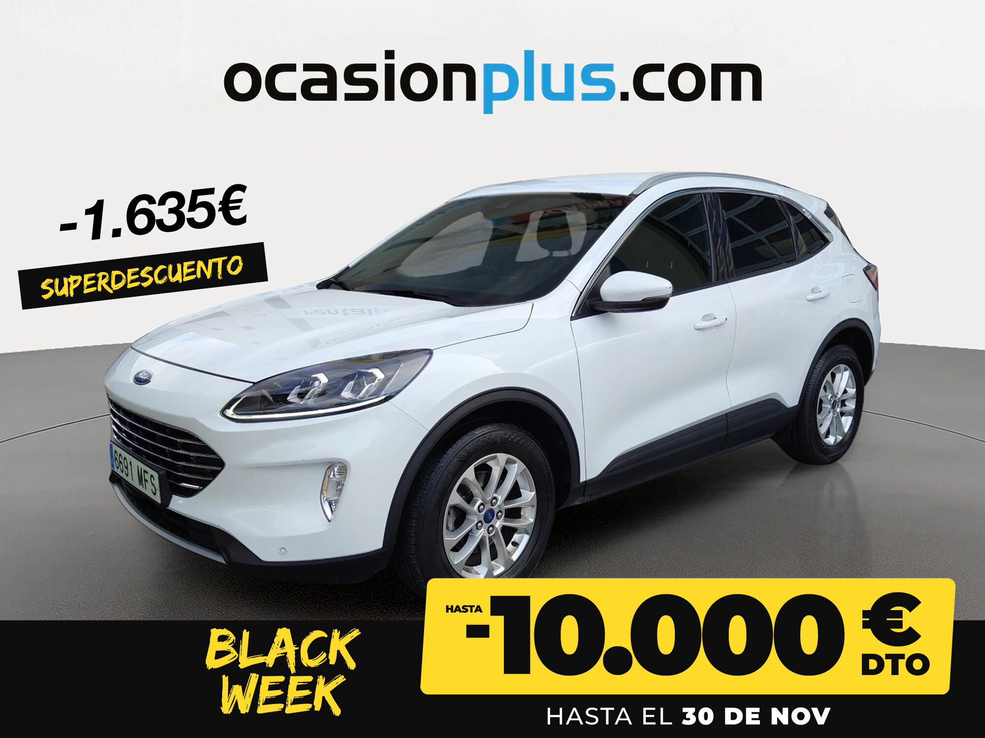 FORD Kuga (1.5 EcoBoost Titanium 4x2 110 kW (150 CV)) en Madrid