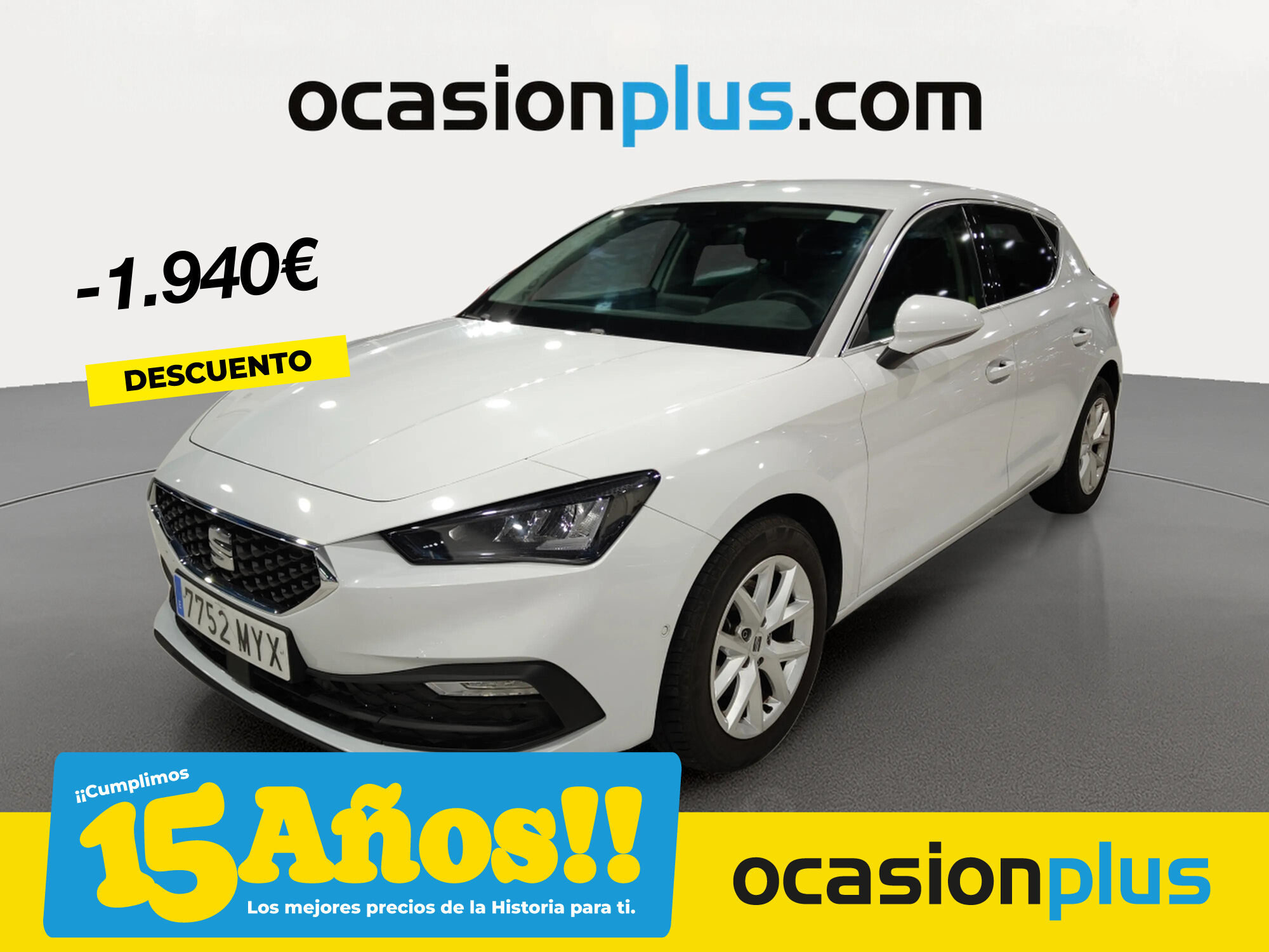 SEAT León (1.5 TSI S&S Style 25 Aniversario 85 kW (116 CV)) en Madrid