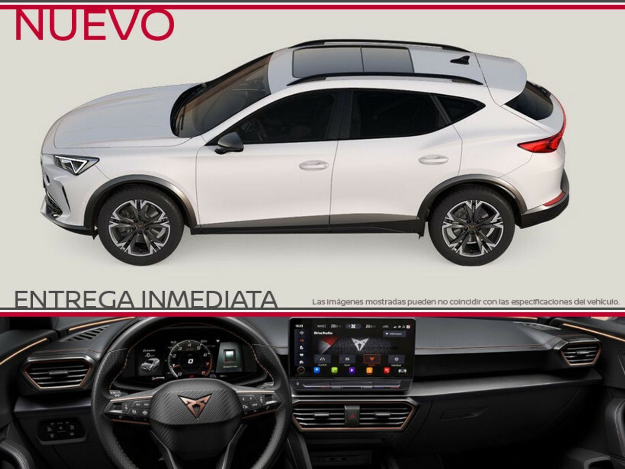 CUPRA Formentor (1.4 e-Hybrid 150kW (204 CV) DSG) en Barcelona