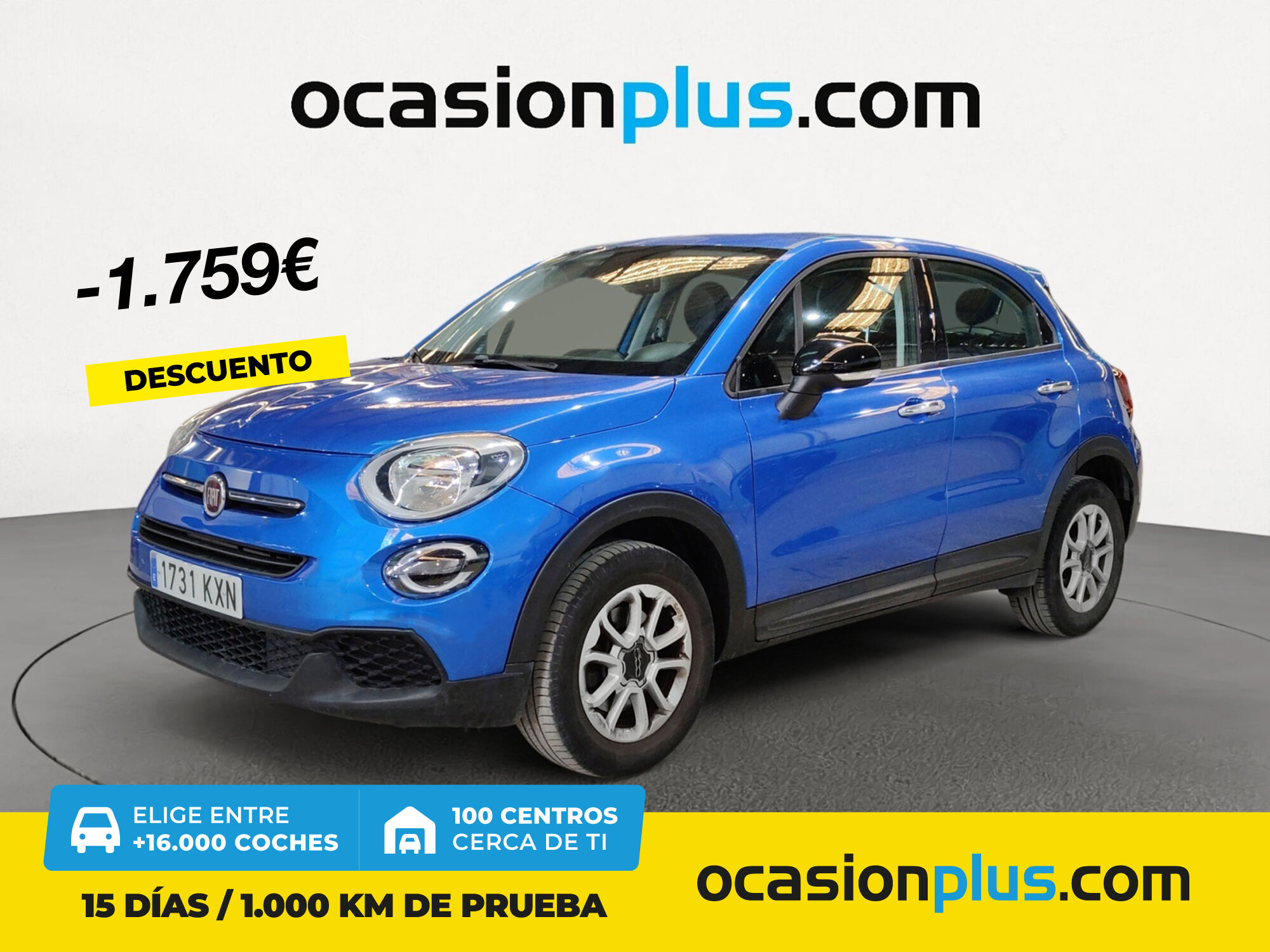 FIAT 500X (1.6 E-Torq S&S Urban 4x2  81 kW (110 CV)) en Madrid
