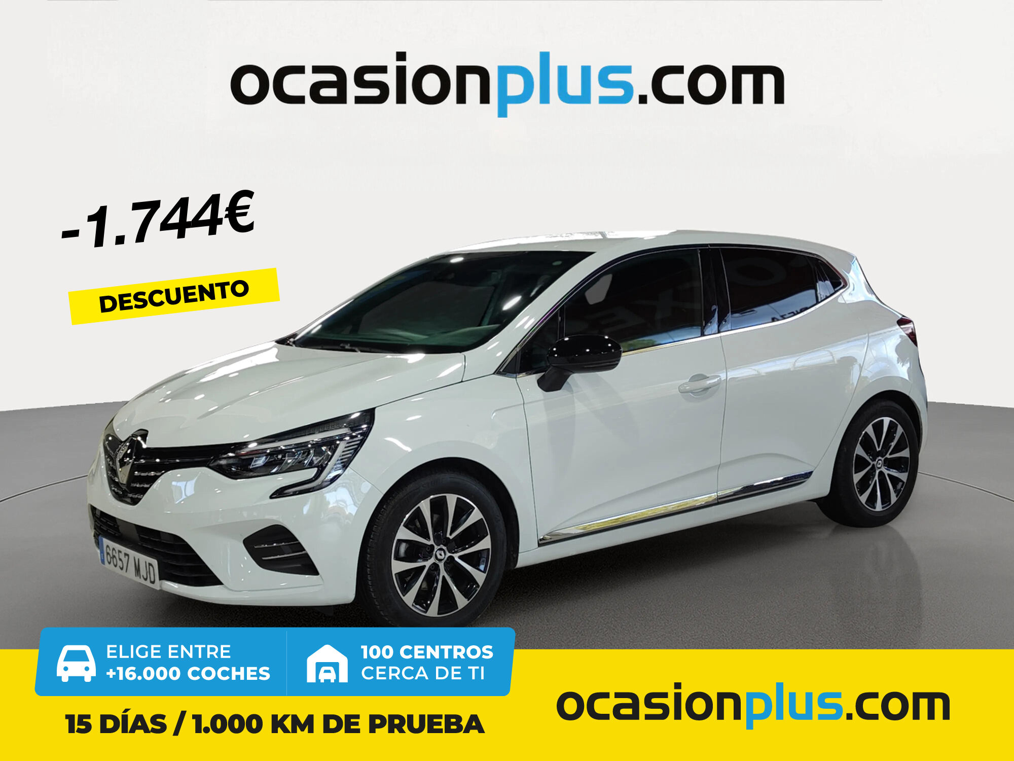 RENAULT Clio (Techno E-Tech Híbrido 104 kW (140 CV)) en Madrid