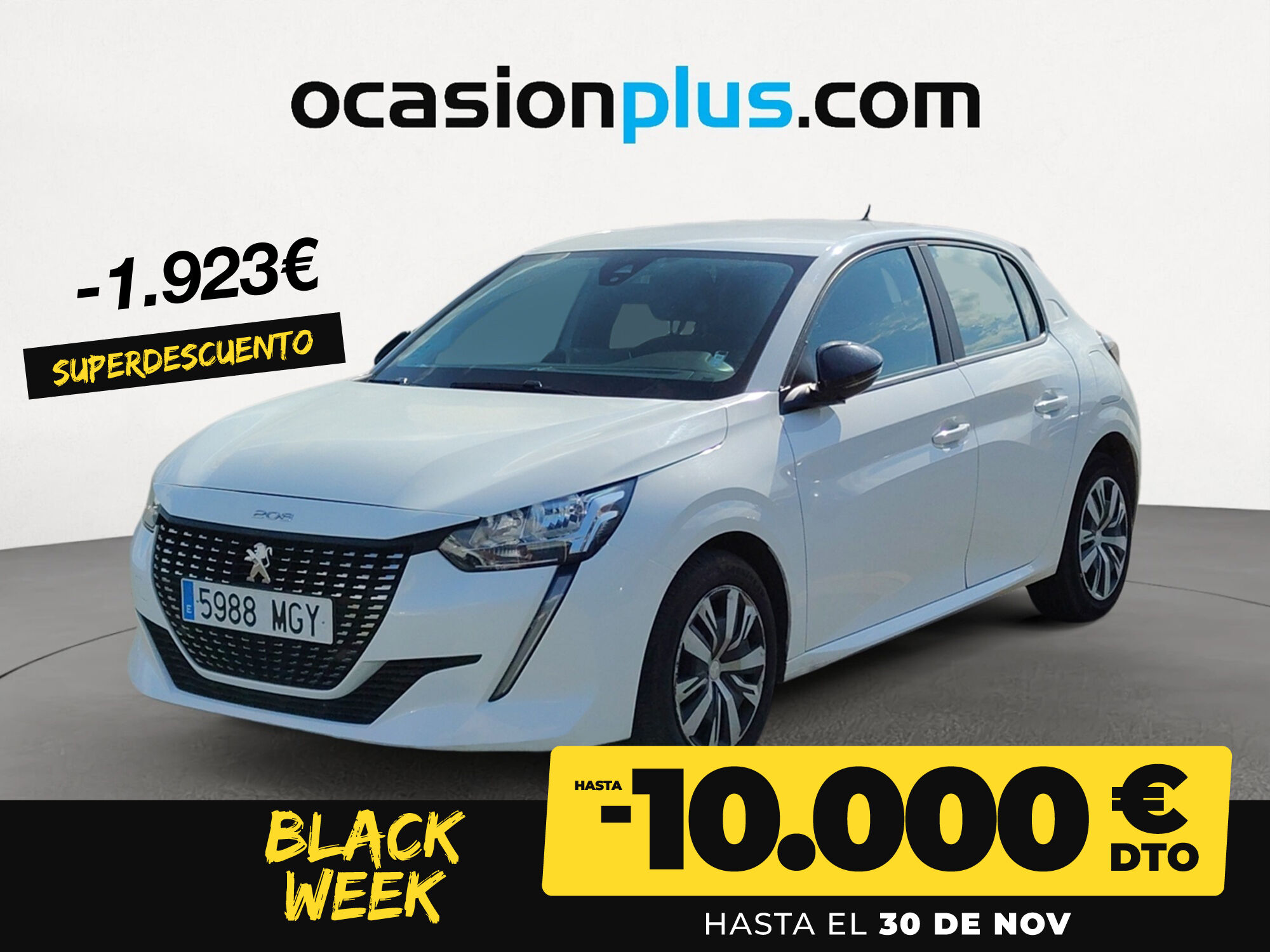 PEUGEOT 208 (PureTech 100 Active Pack 75 kW (100 CV)) en Madrid