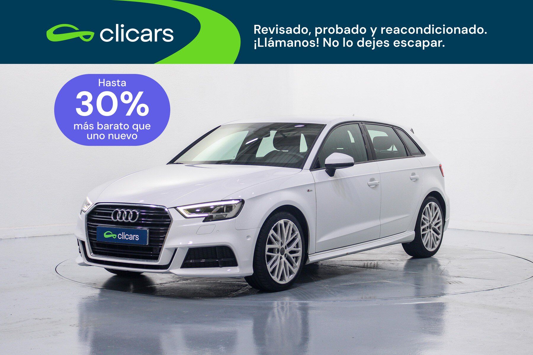 Foto del AUDI A3 Sportback 1.5 TFSI COD EVO S Line ed. S-T 110kW