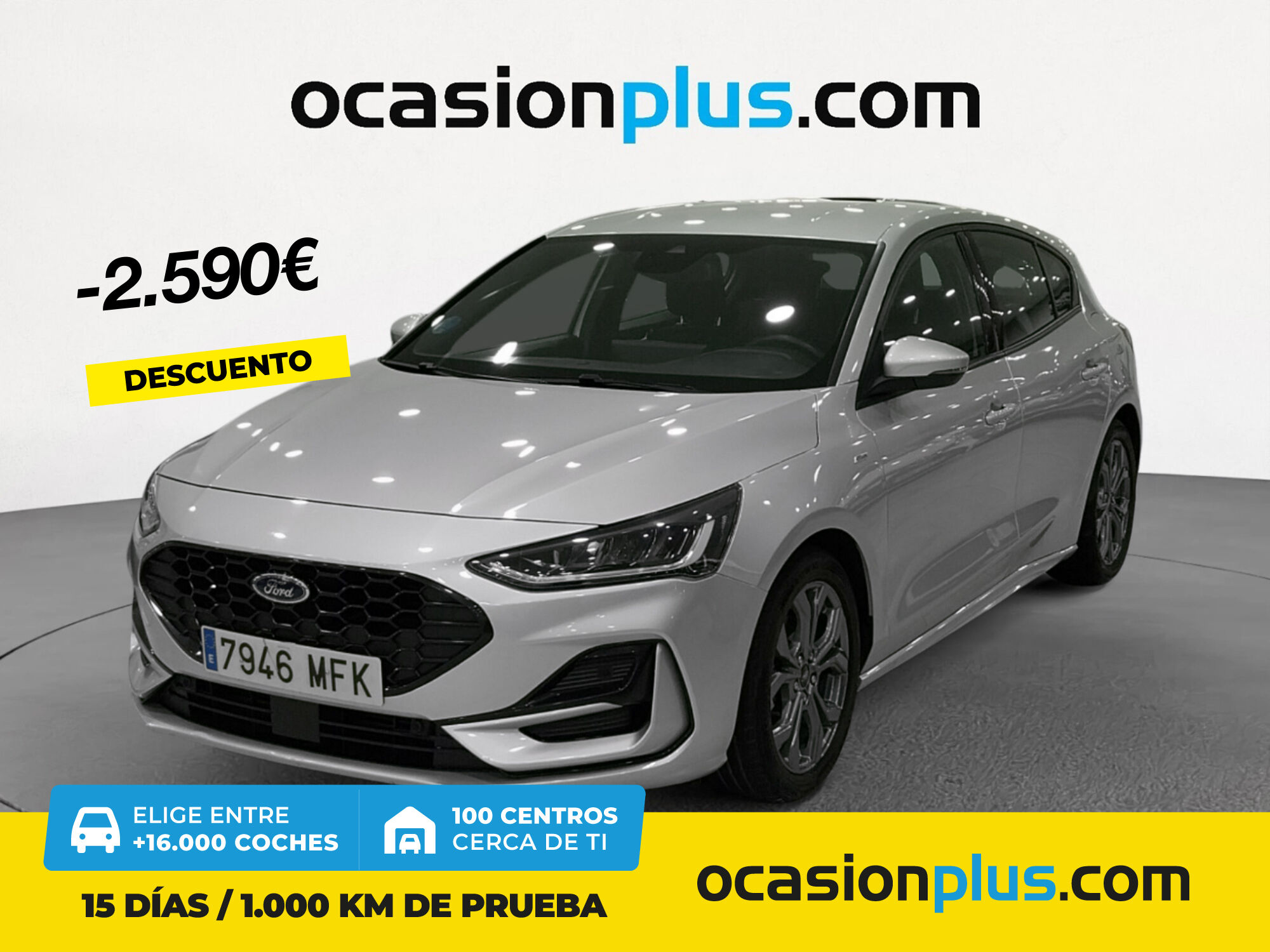 FORD Focus (1.0 Ecoboost MHEV ST-Line Auto 92 kW (125 CV)) en Madrid