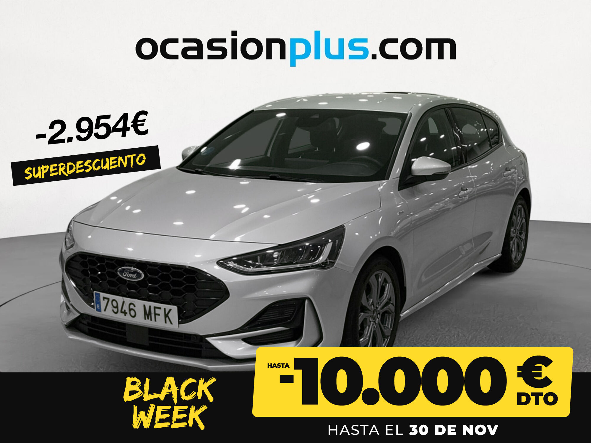 FORD Focus (1.0 Ecoboost MHEV ST-Line Auto 92 kW (125 CV)) en Madrid