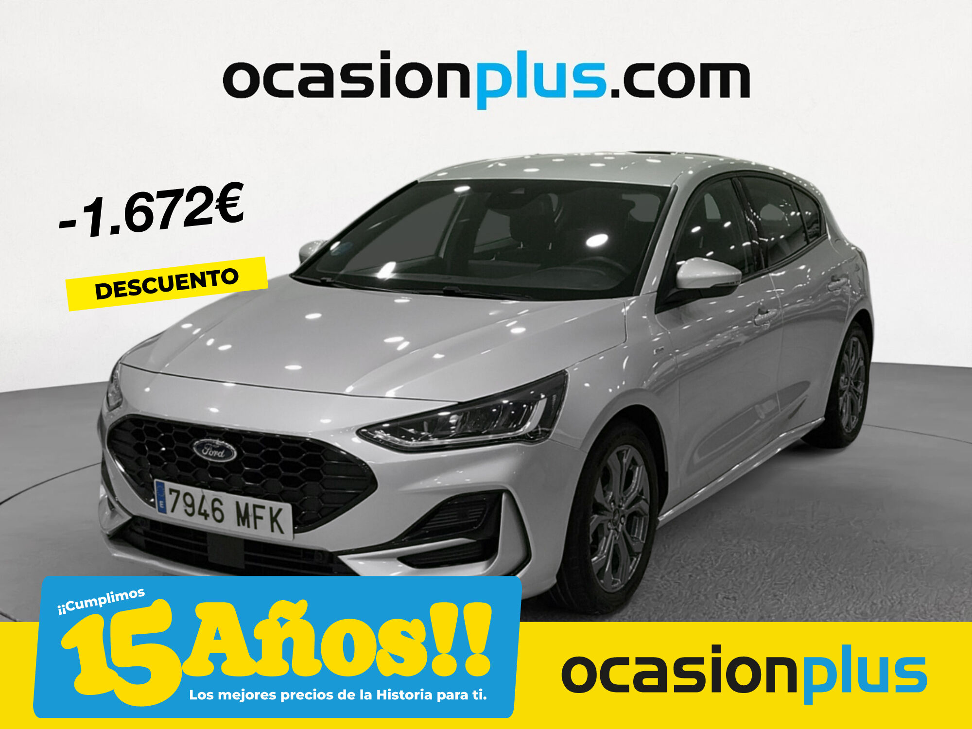 FORD Focus (1.0 Ecoboost MHEV ST-Line Auto 92 kW (125 CV)) en Madrid