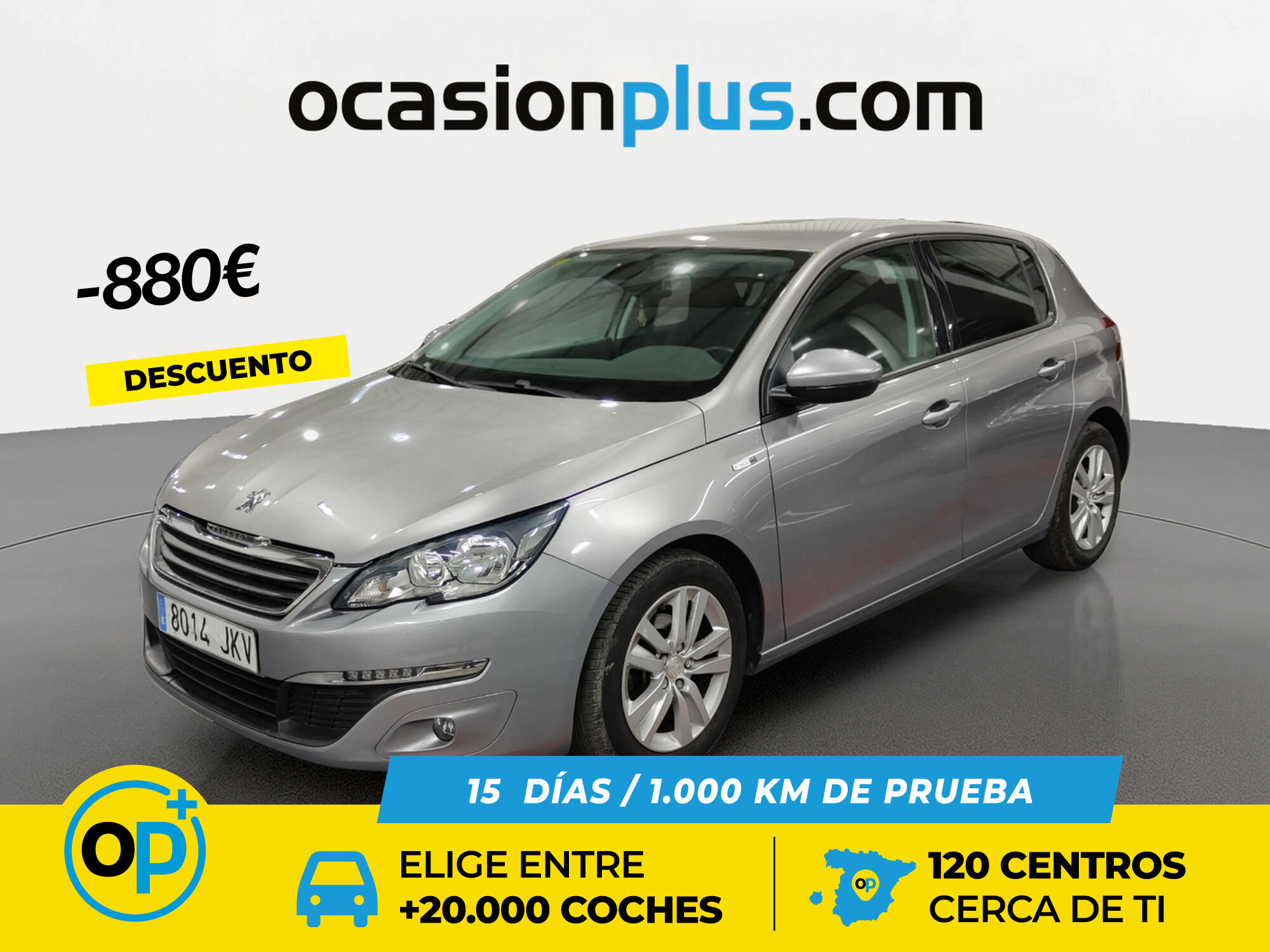 PEUGEOT 308 (BlueHDi 100 Style 73 KW (100 CV)) en Madrid