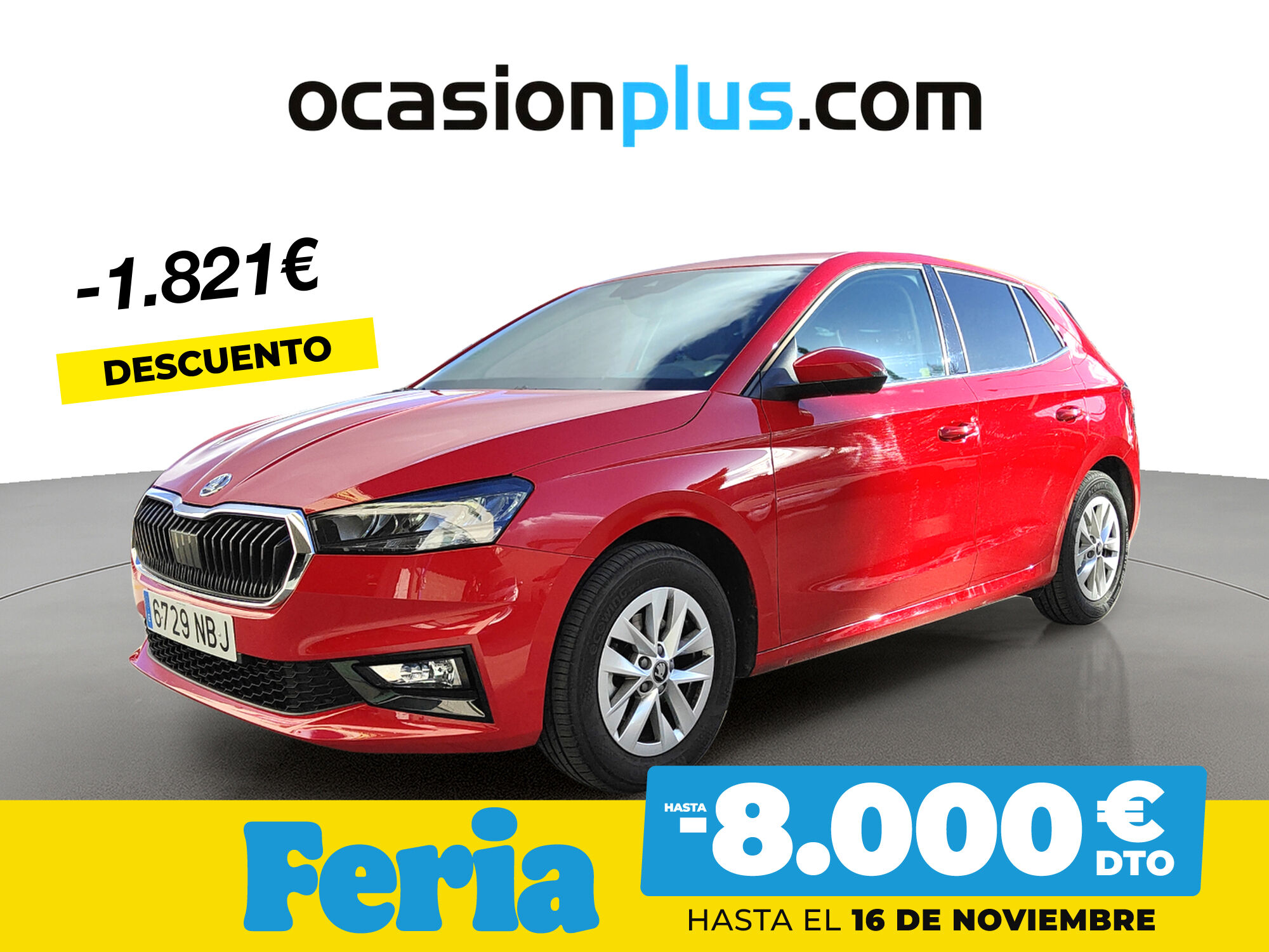 SKODA Fabia (1.0 TSI Selection DSG 85 kW (115 CV)) en Madrid